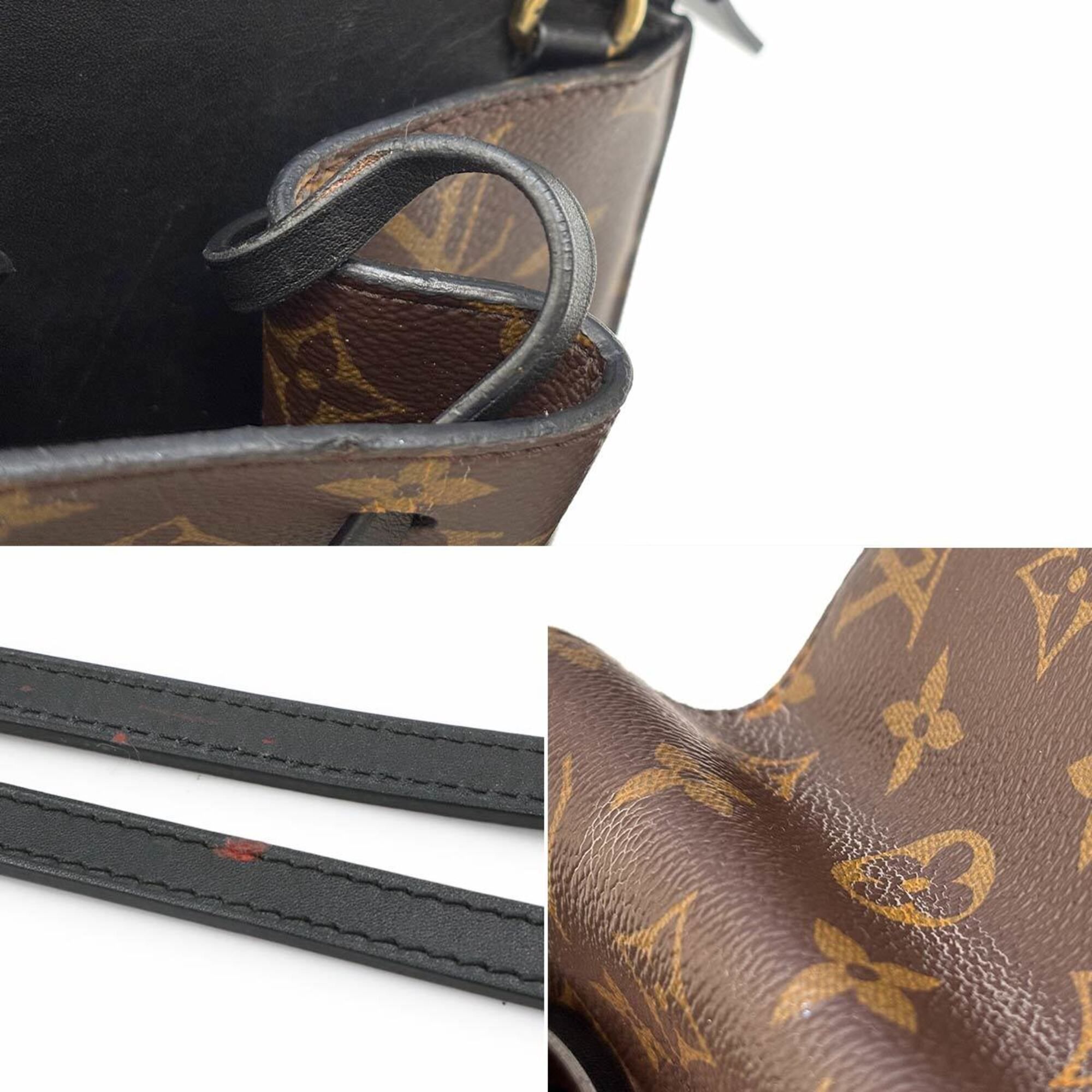 Canvas Leather Handbag Shoulder Bag (Pre-Owned) - Louis Vuitton - Modalova