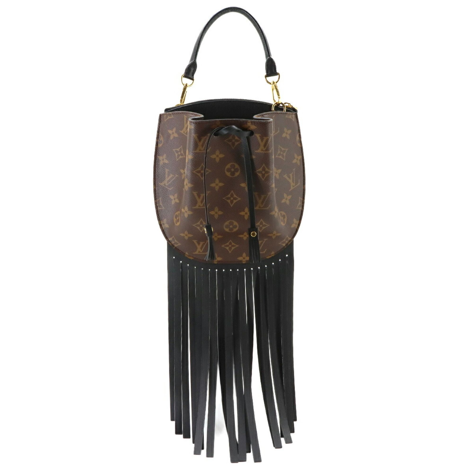 Canvas Leather Handbag Shoulder Bag (Pre-Owned) - Louis Vuitton - Modalova