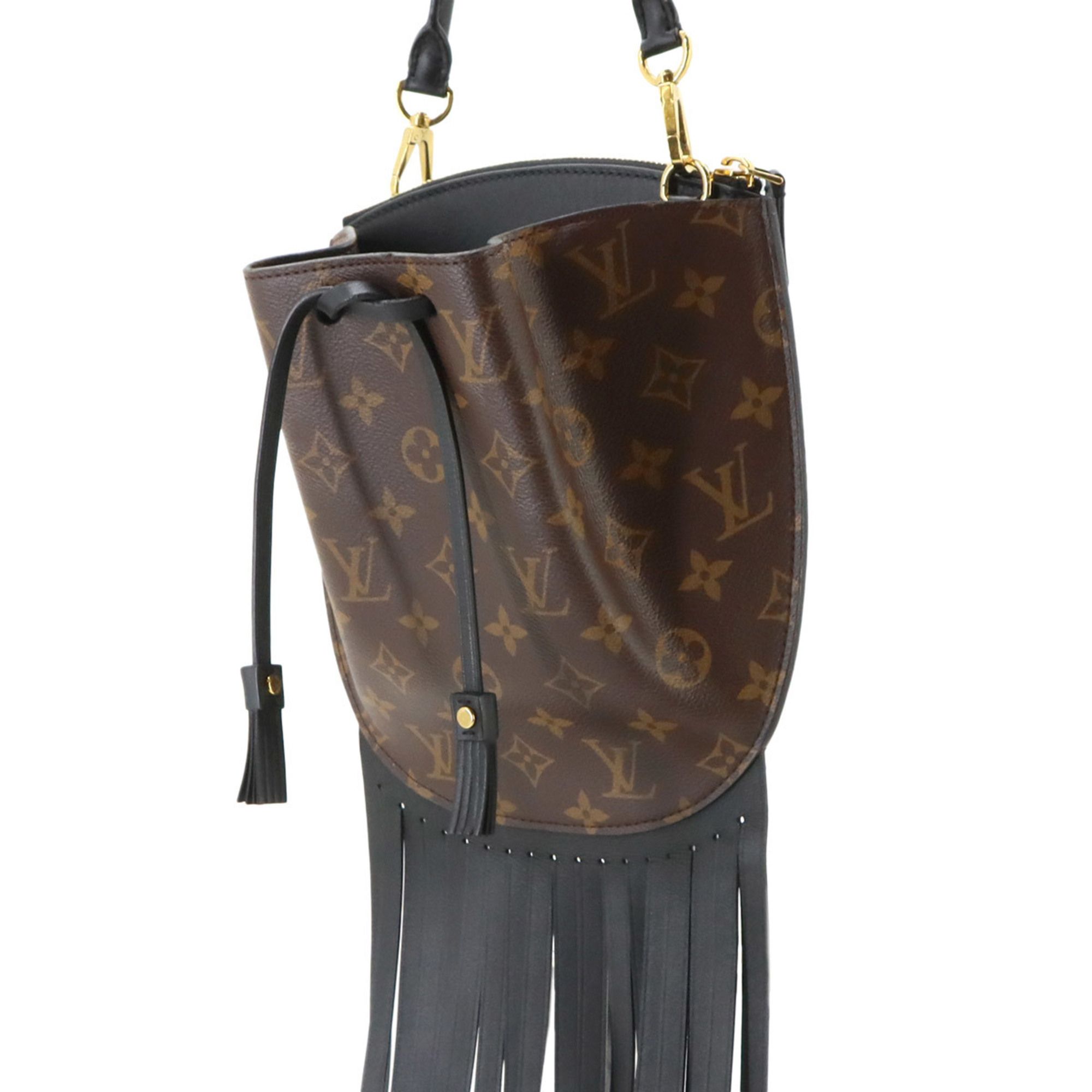 Canvas Leather Handbag Shoulder Bag (Pre-Owned) - Louis Vuitton - Modalova