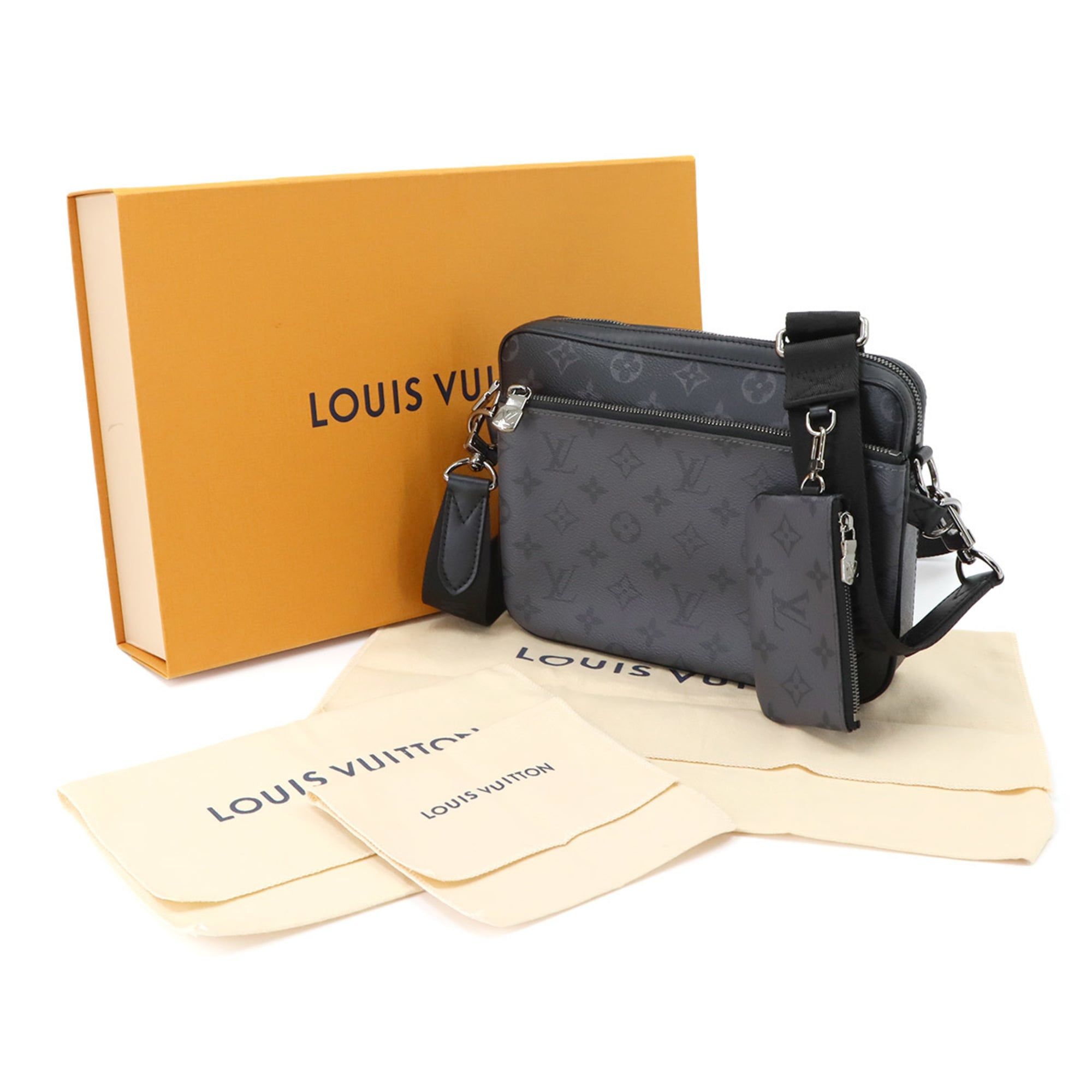 Monogram Reverse Canvas Handbag Messenger Bag Shoulder Bag (Pre-Owned) - Louis Vuitton - Modalova