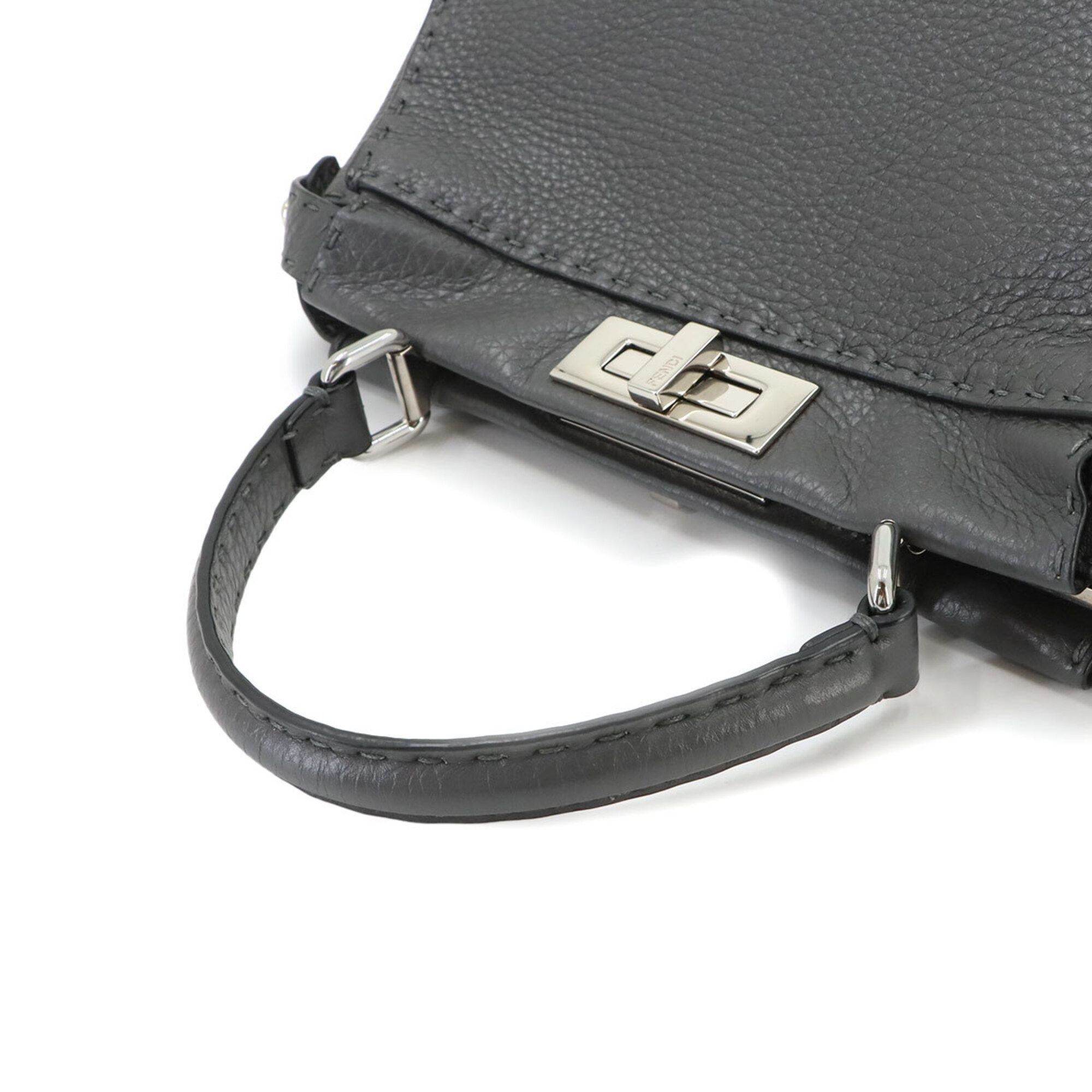 Leather Handbag (Pre-Owned) - Fendi - Modalova