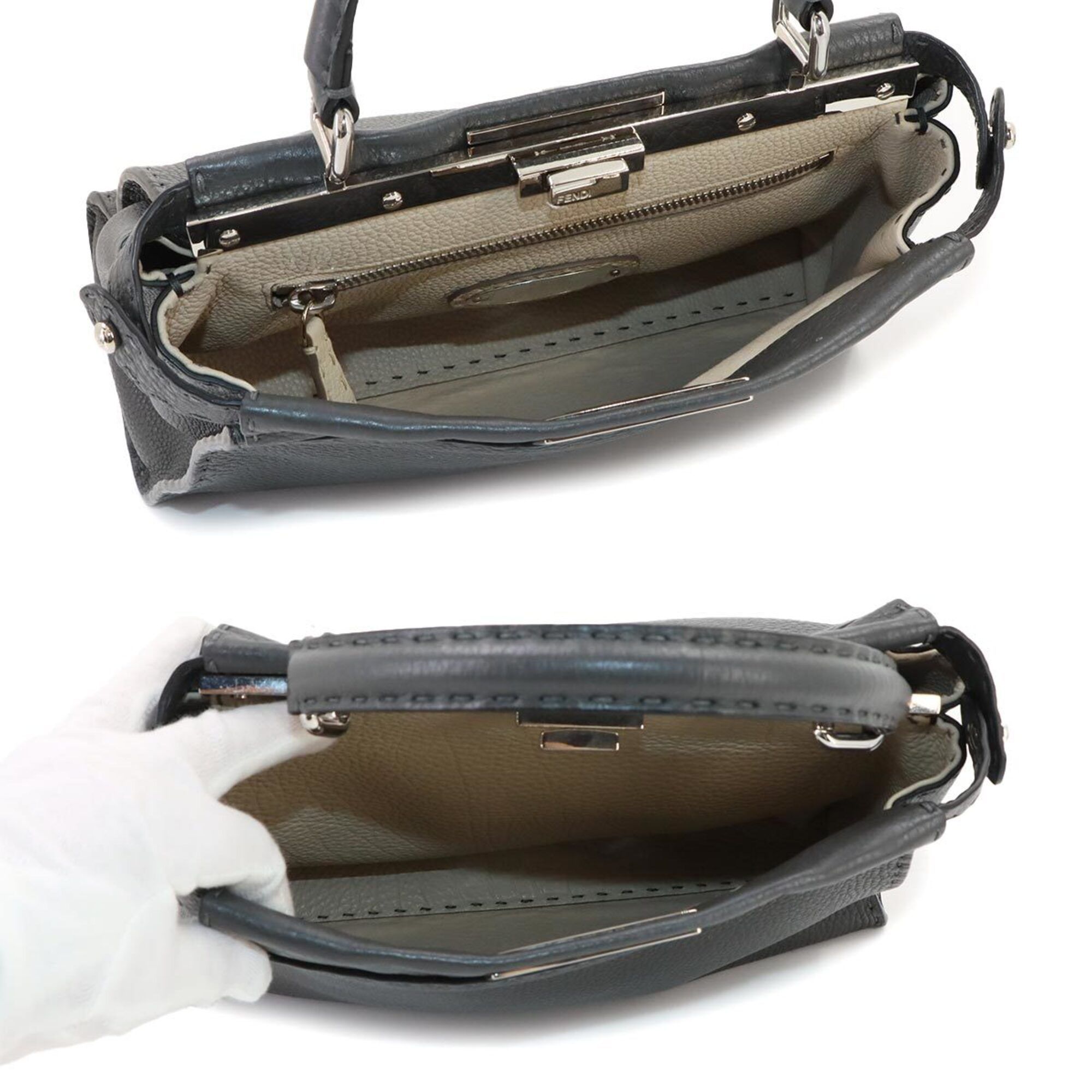 Leather Handbag (Pre-Owned) - Fendi - Modalova