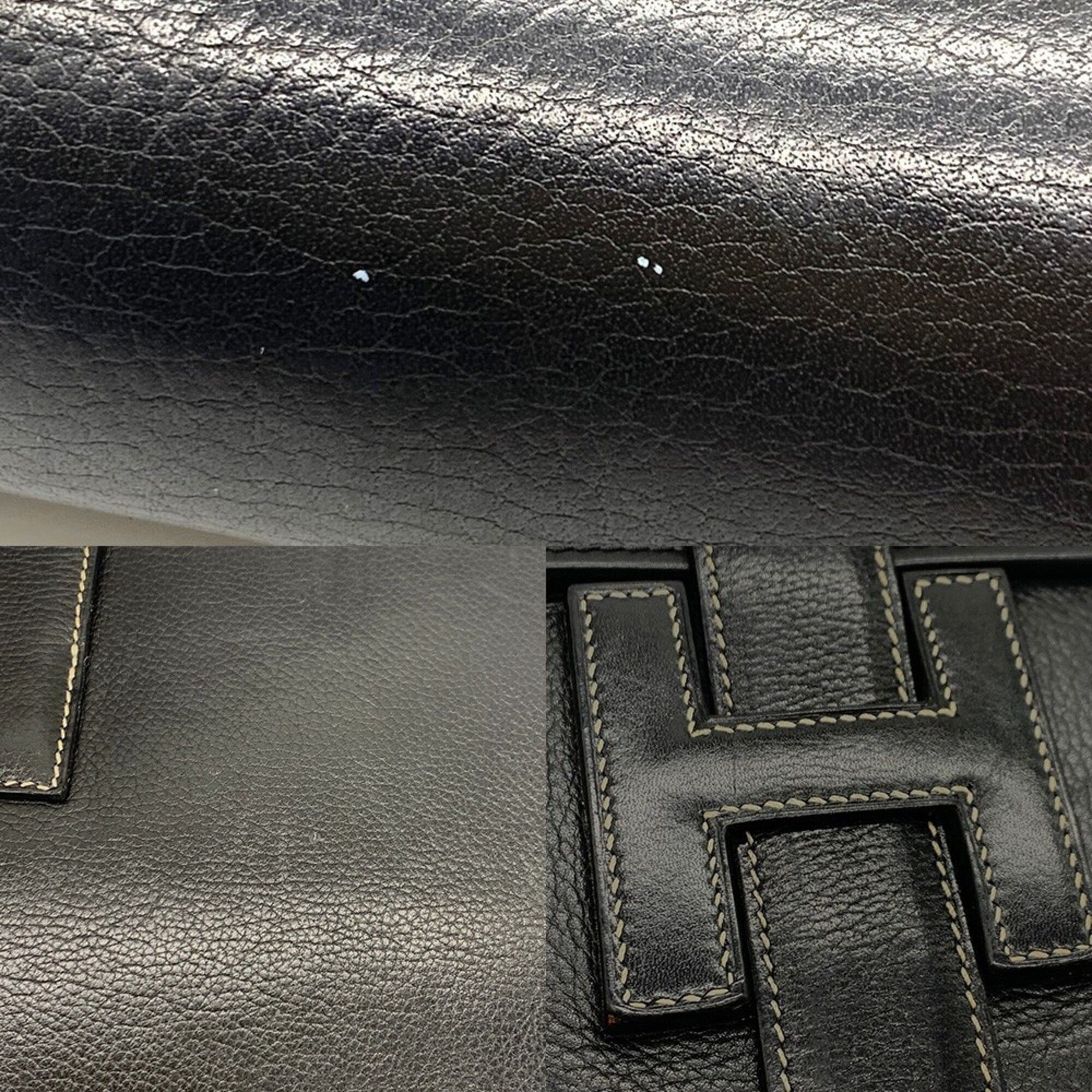 Leather Clutch Bag (Pre-Owned) - Hermes - Modalova