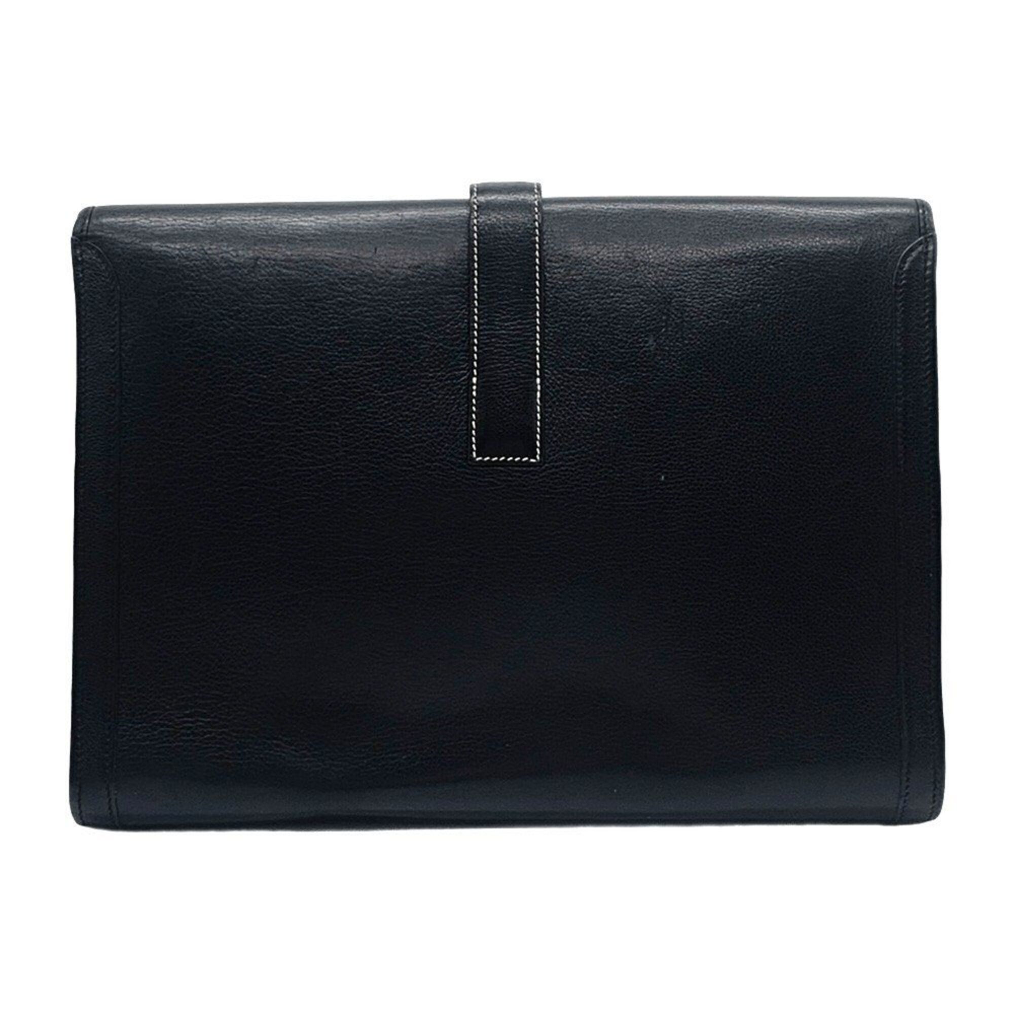 Leather Clutch Bag (Pre-Owned) - Hermes - Modalova