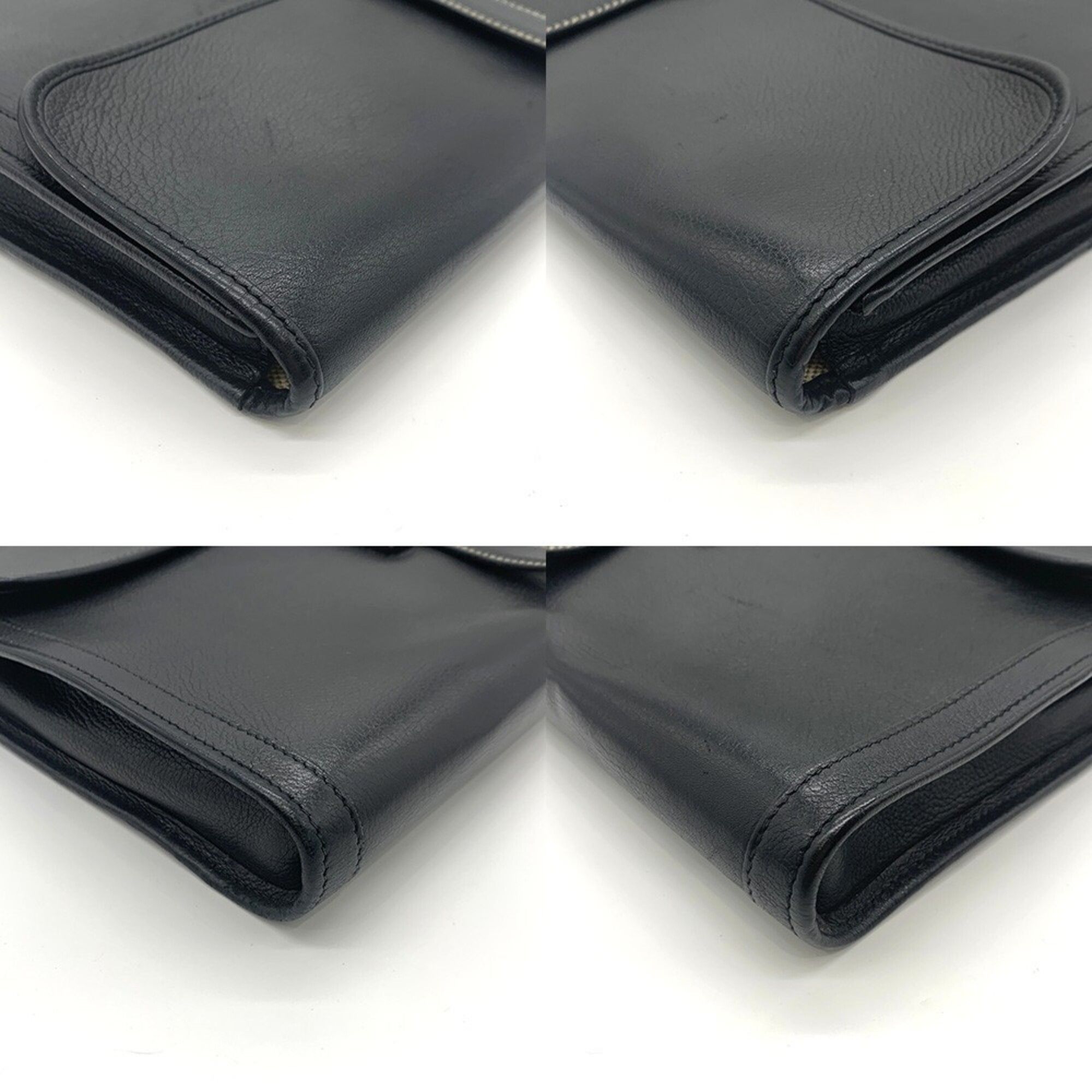 Leather Clutch Bag (Pre-Owned) - Hermes - Modalova