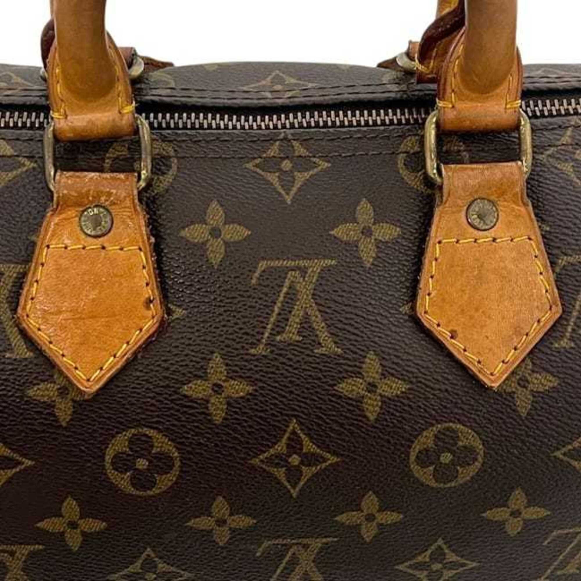 Monogram Canvas Leather Handbag (Pre-Owned) - Louis Vuitton - Modalova