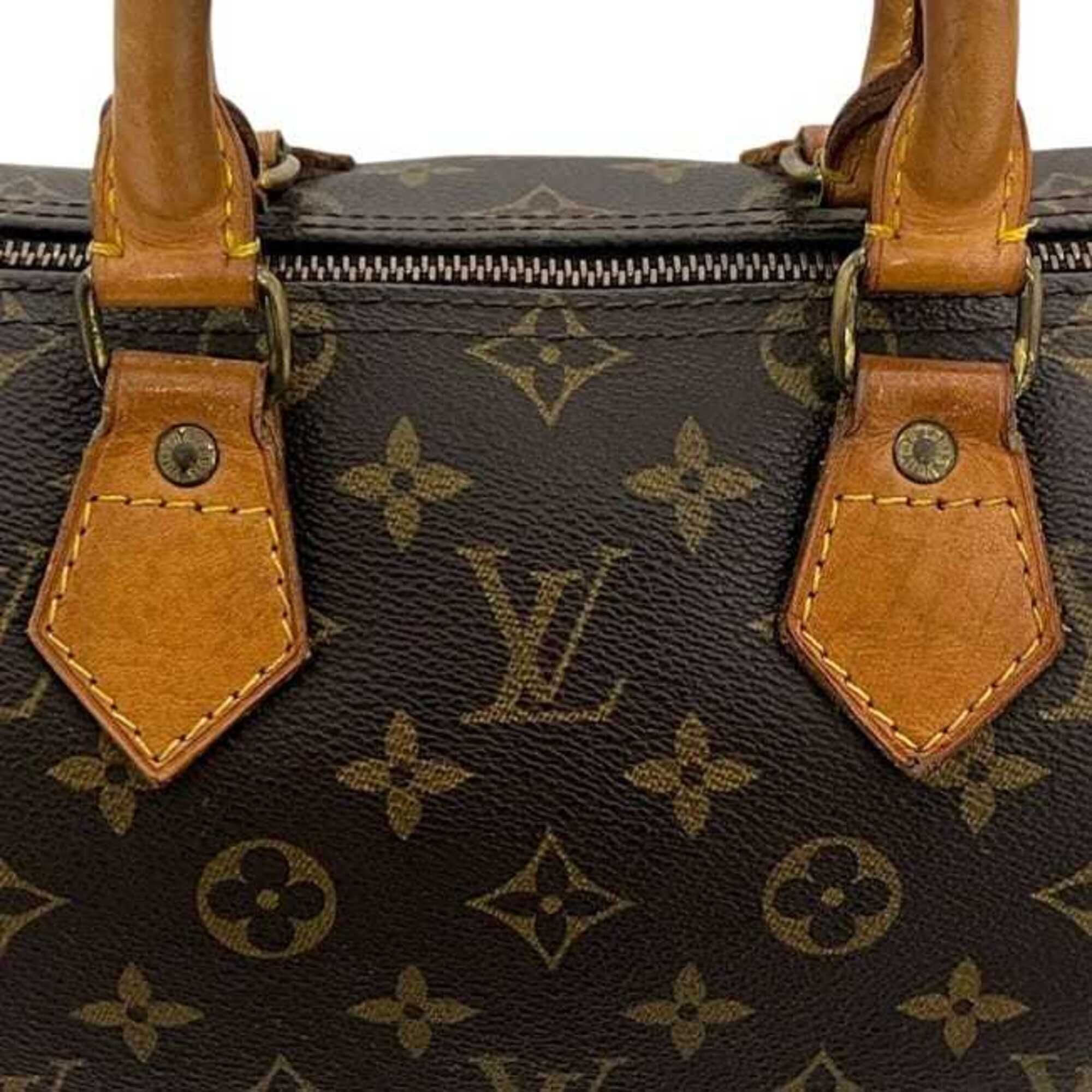 Monogram Canvas Leather Handbag (Pre-Owned) - Louis Vuitton - Modalova