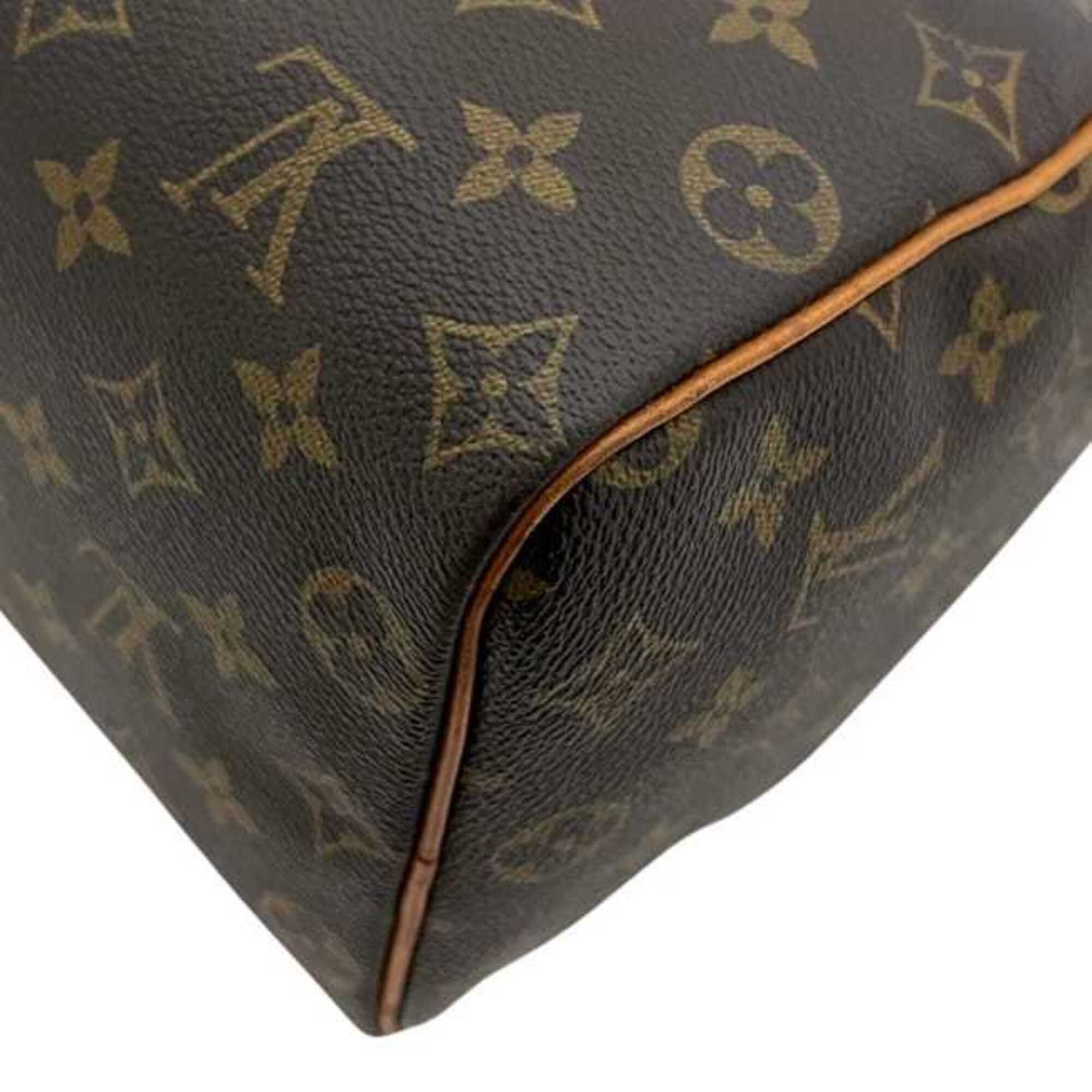 Monogram Canvas Leather Handbag (Pre-Owned) - Louis Vuitton - Modalova