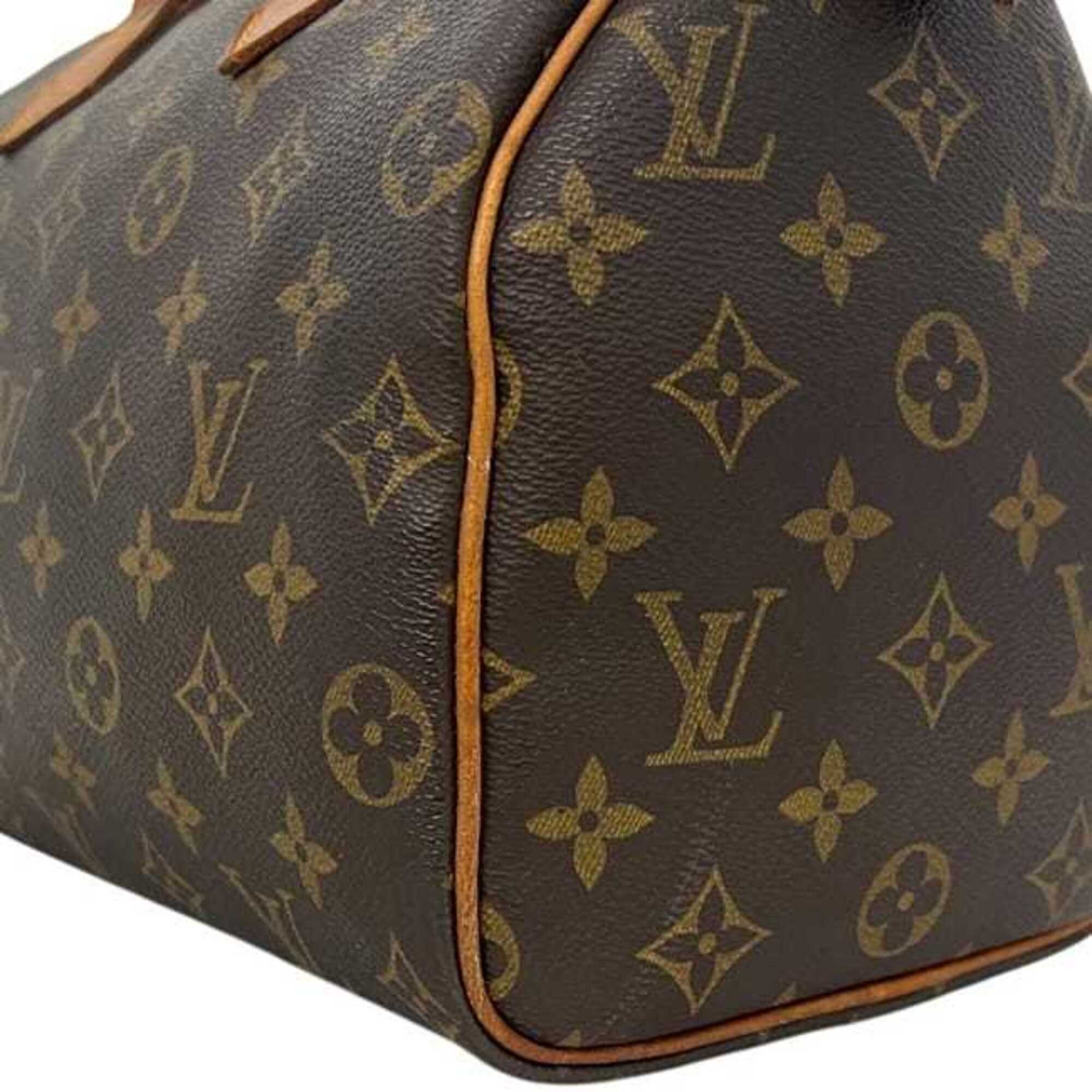 Monogram Canvas Leather Handbag (Pre-Owned) - Louis Vuitton - Modalova