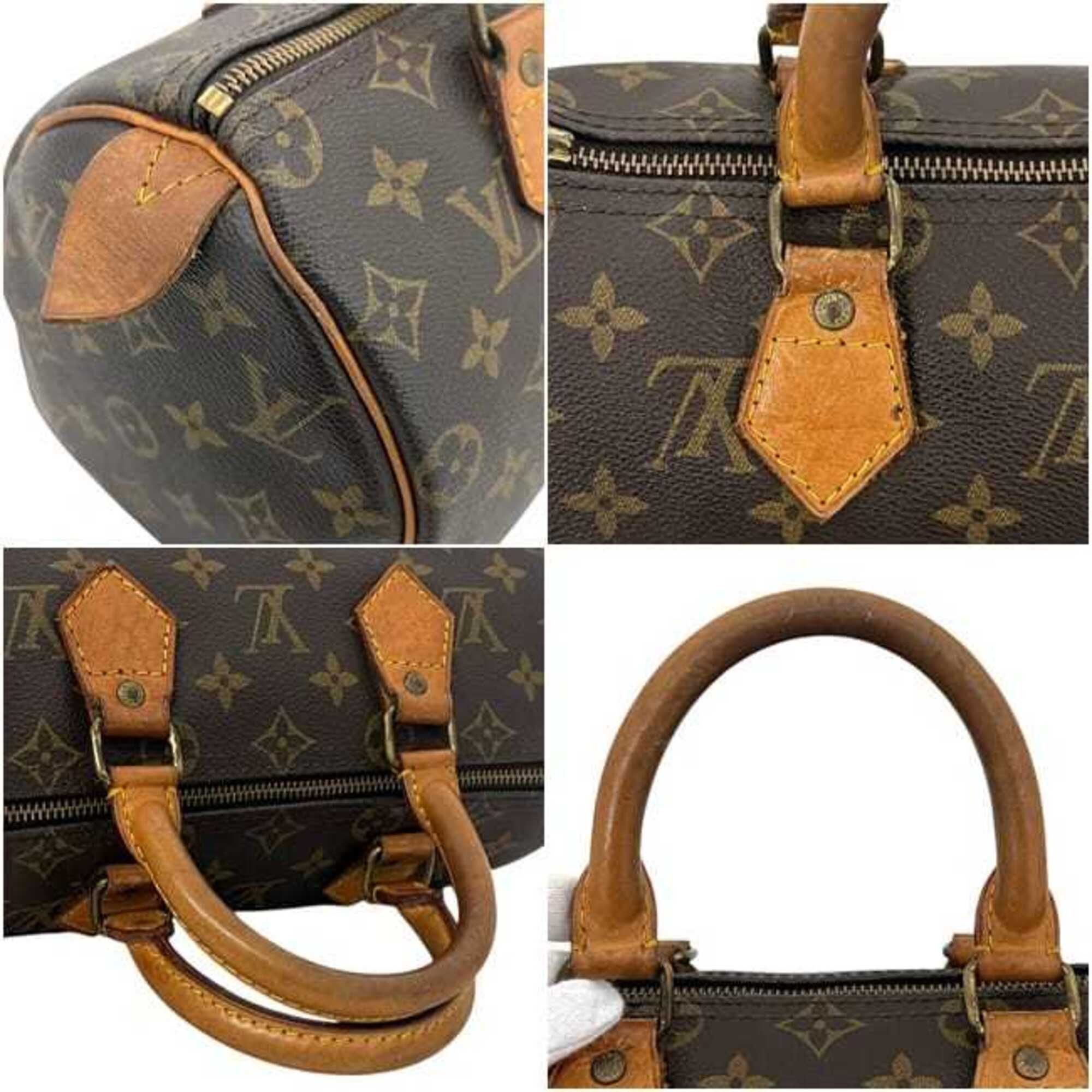 Monogram Canvas Leather Handbag (Pre-Owned) - Louis Vuitton - Modalova