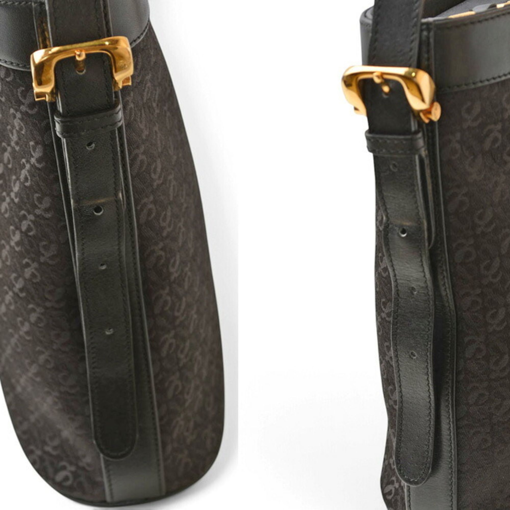 Canvas Leather Shoulder Bag (Pre-Owned) - Loewe - Modalova