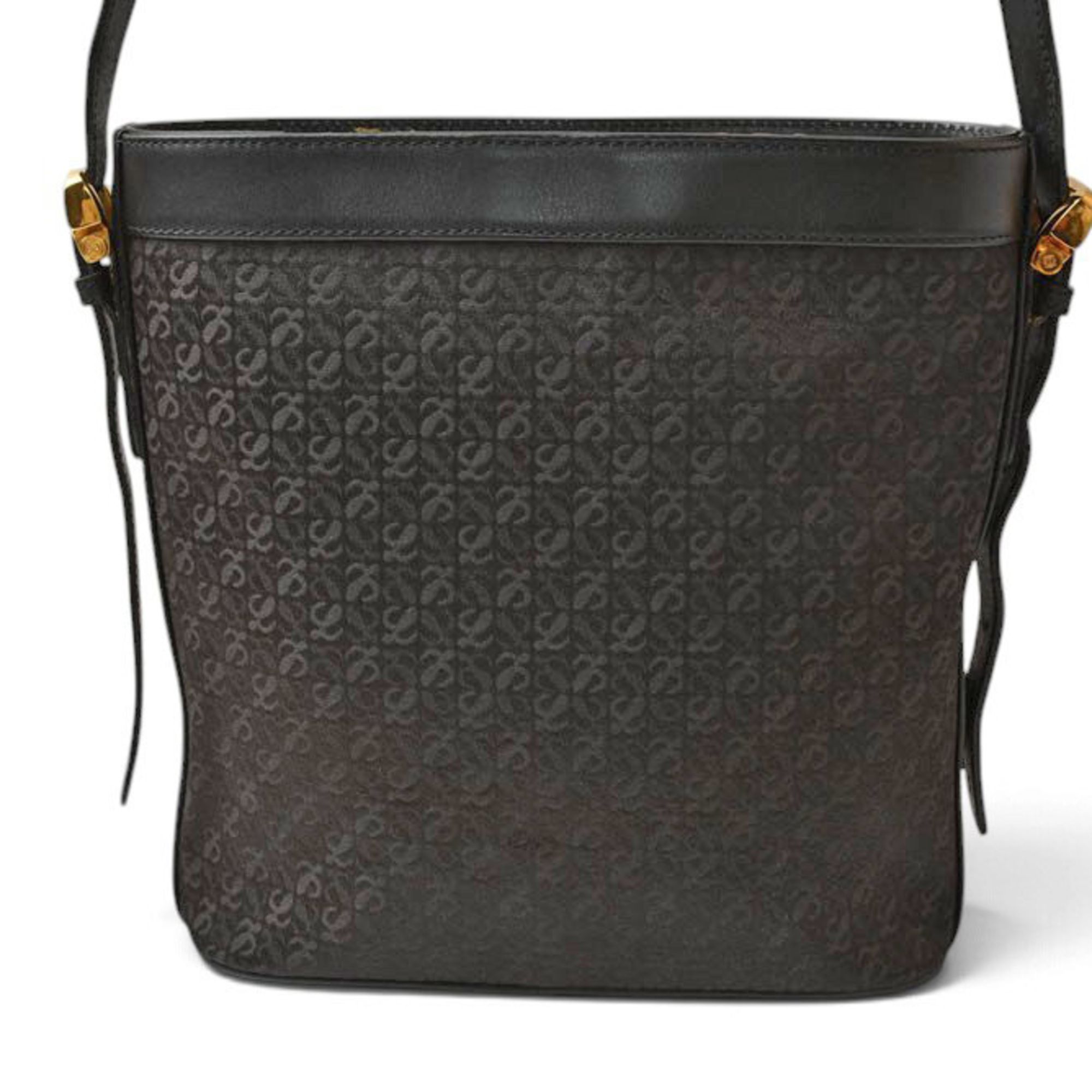 Canvas Leather Shoulder Bag (Pre-Owned) - Loewe - Modalova