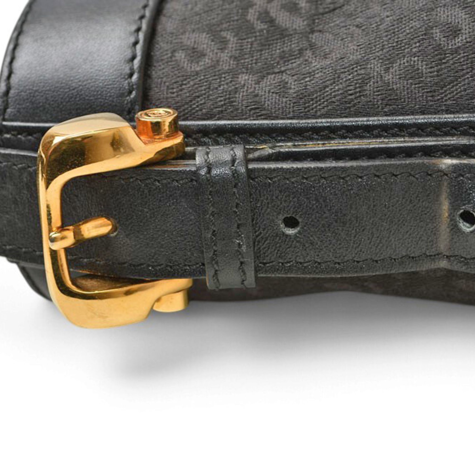 Canvas Leather Shoulder Bag (Pre-Owned) - Loewe - Modalova