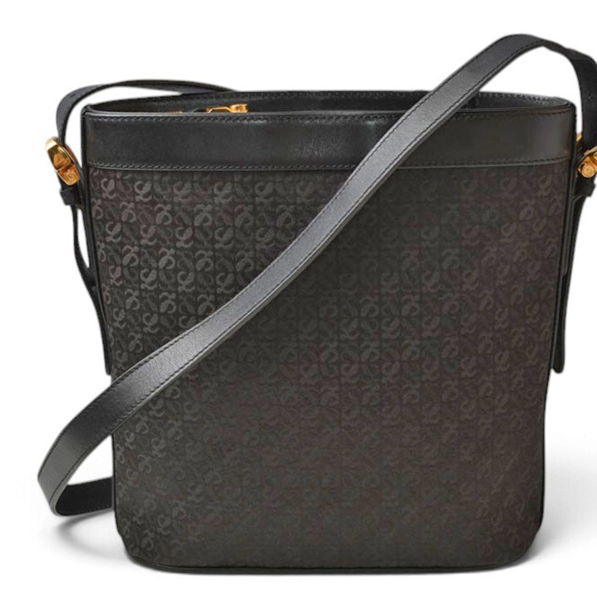 Canvas Leather Shoulder Bag (Pre-Owned) - Loewe - Modalova