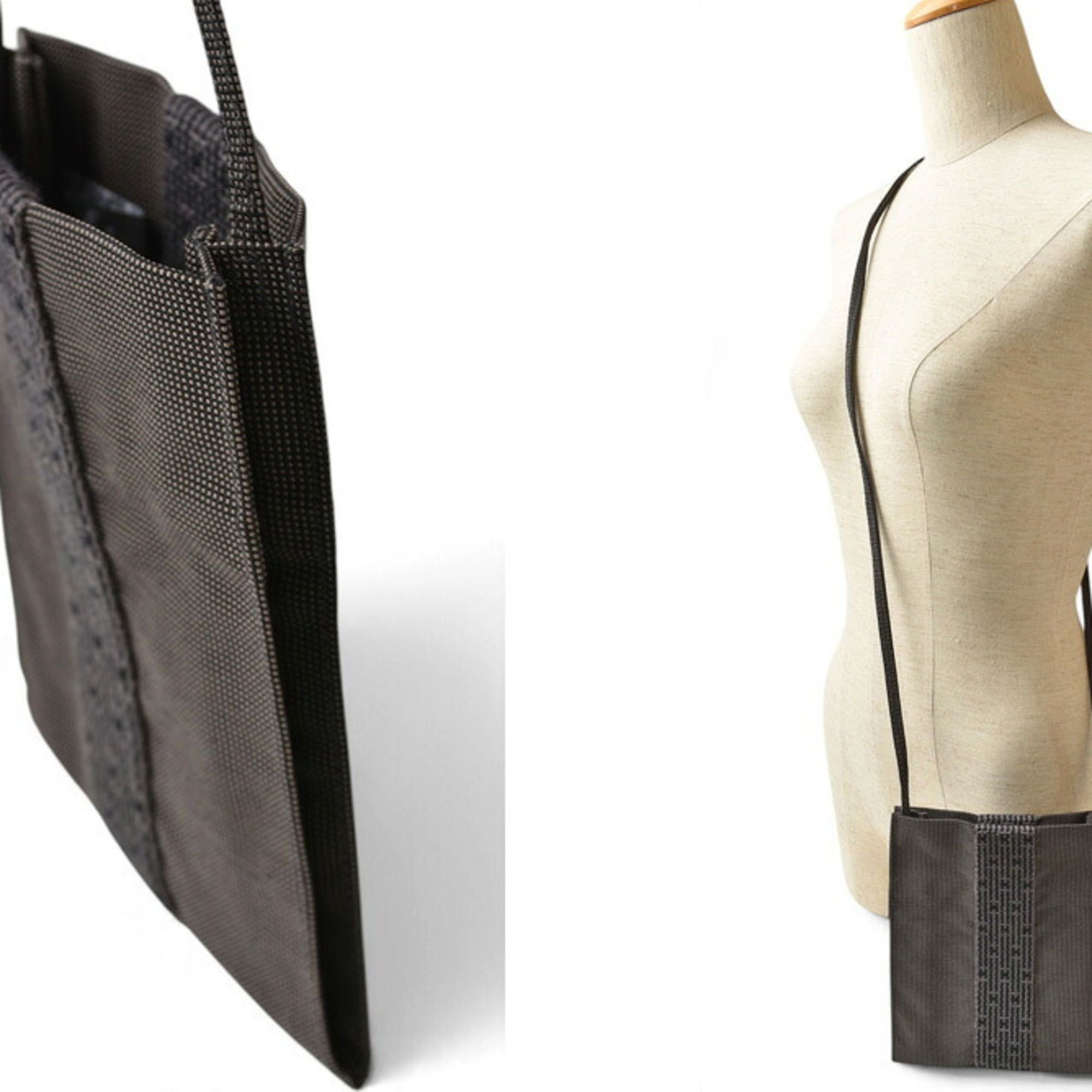 Her Line Nylon Pochette Shoulder Bag (Pre-Owned) - Hermes - Modalova