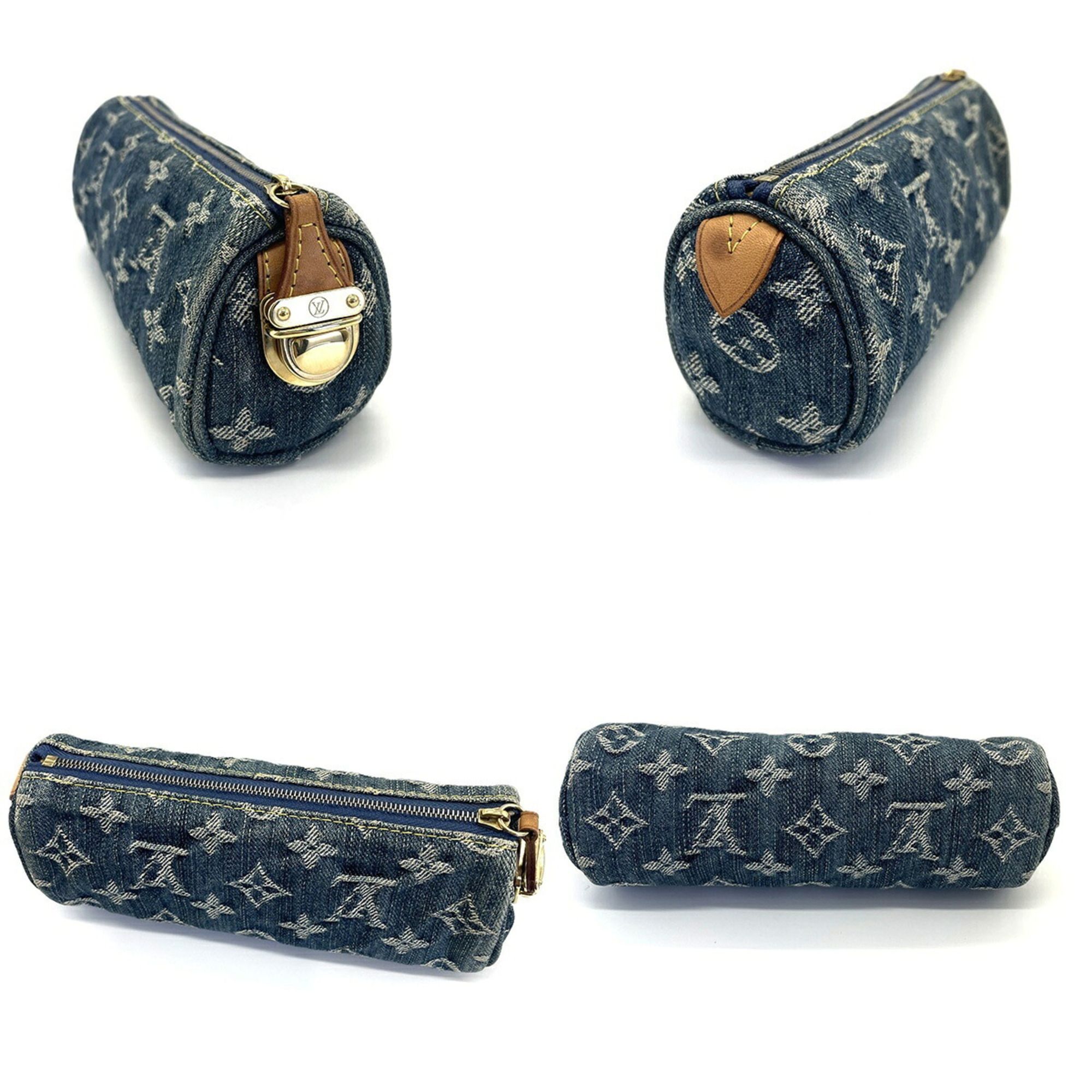 Denim Pouch (Pre-Owned) - Louis Vuitton - Modalova
