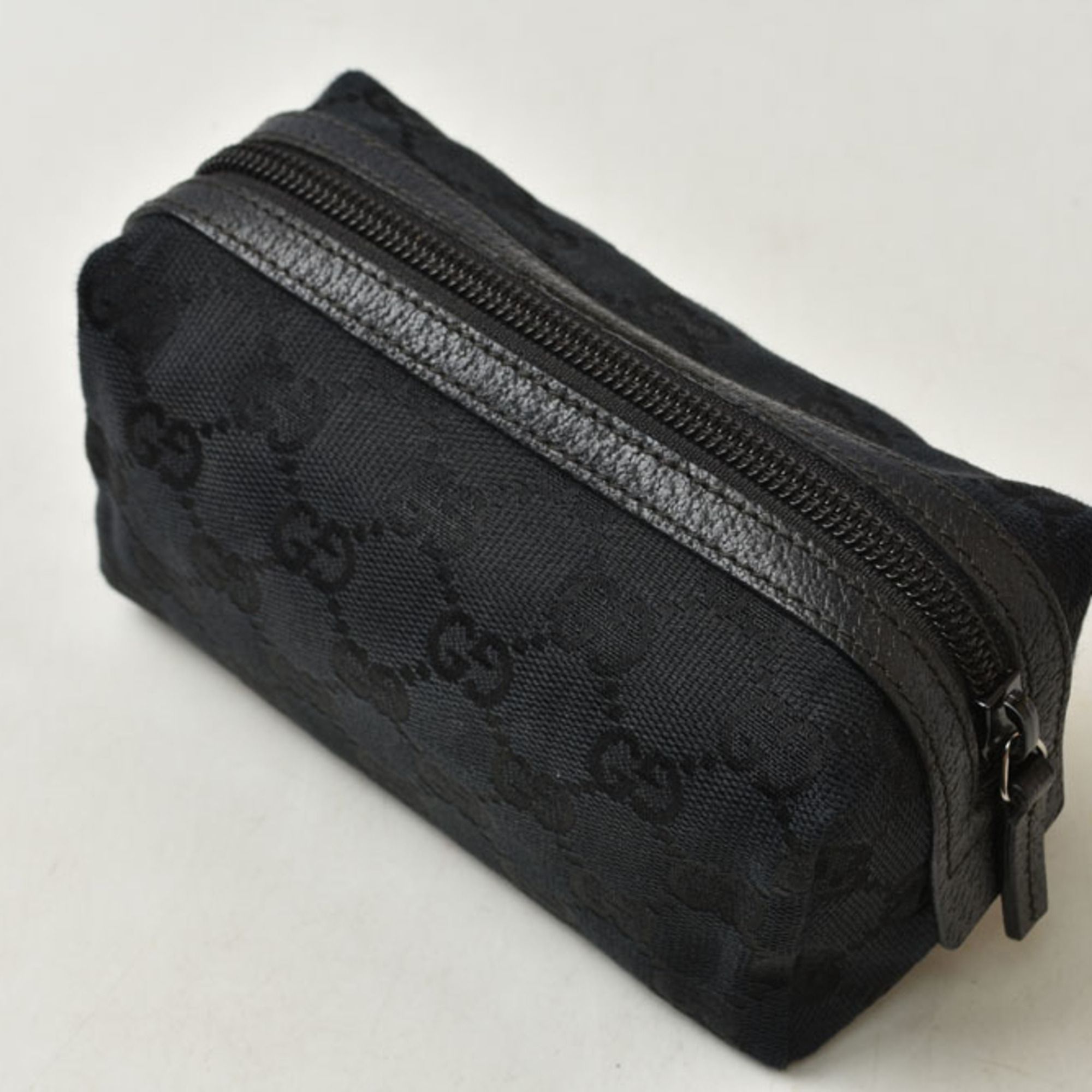 Gg Canvas Gg Canvas Pouch (Pre-Owned) - Gucci - Modalova