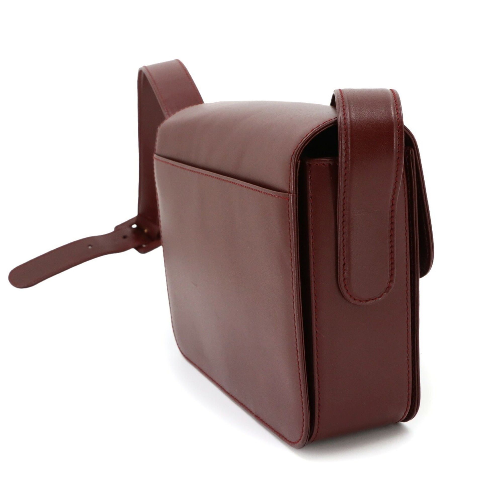 Leather Handbag Shoulder Bag (Pre-Owned) - Cartier - Modalova