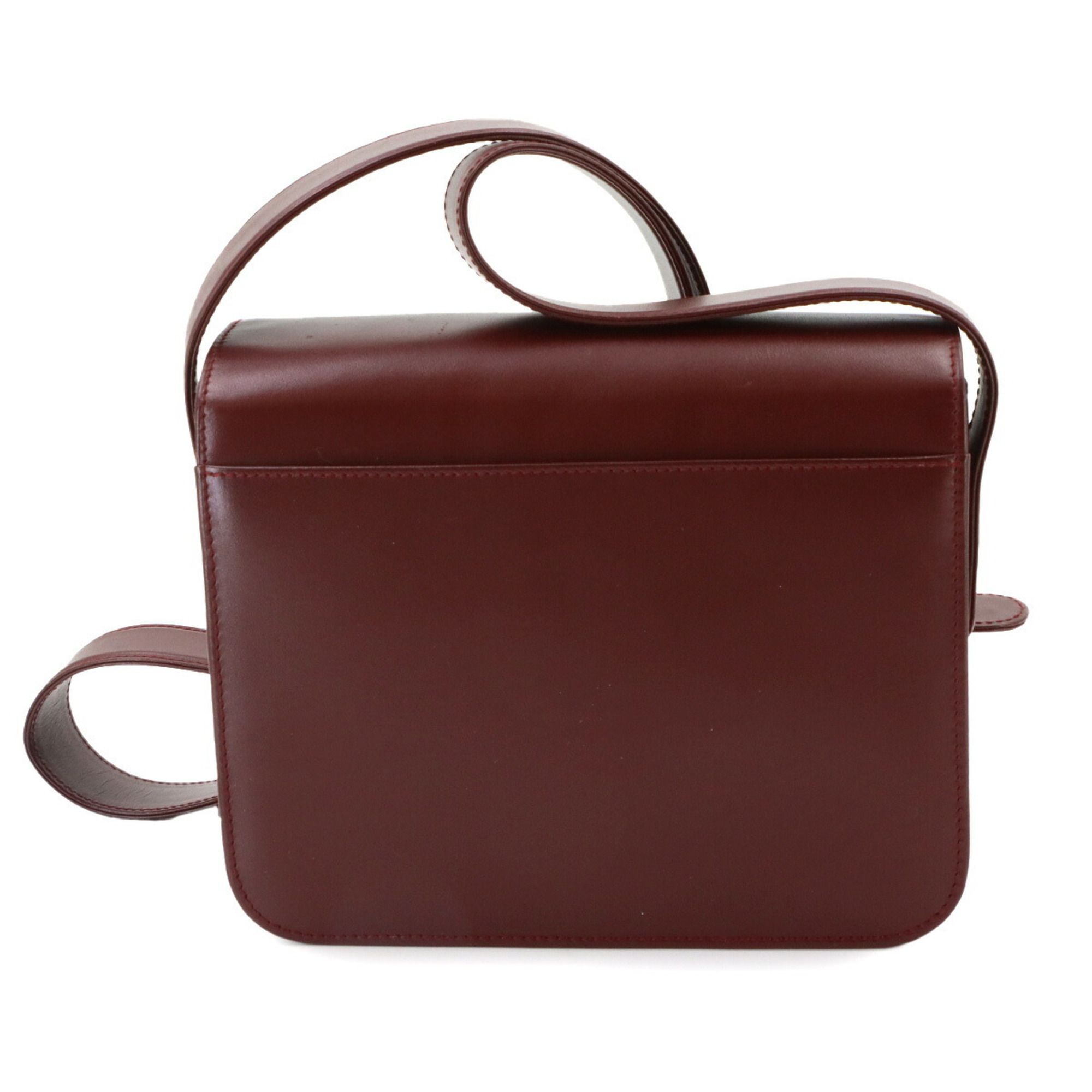 Leather Handbag Shoulder Bag (Pre-Owned) - Cartier - Modalova