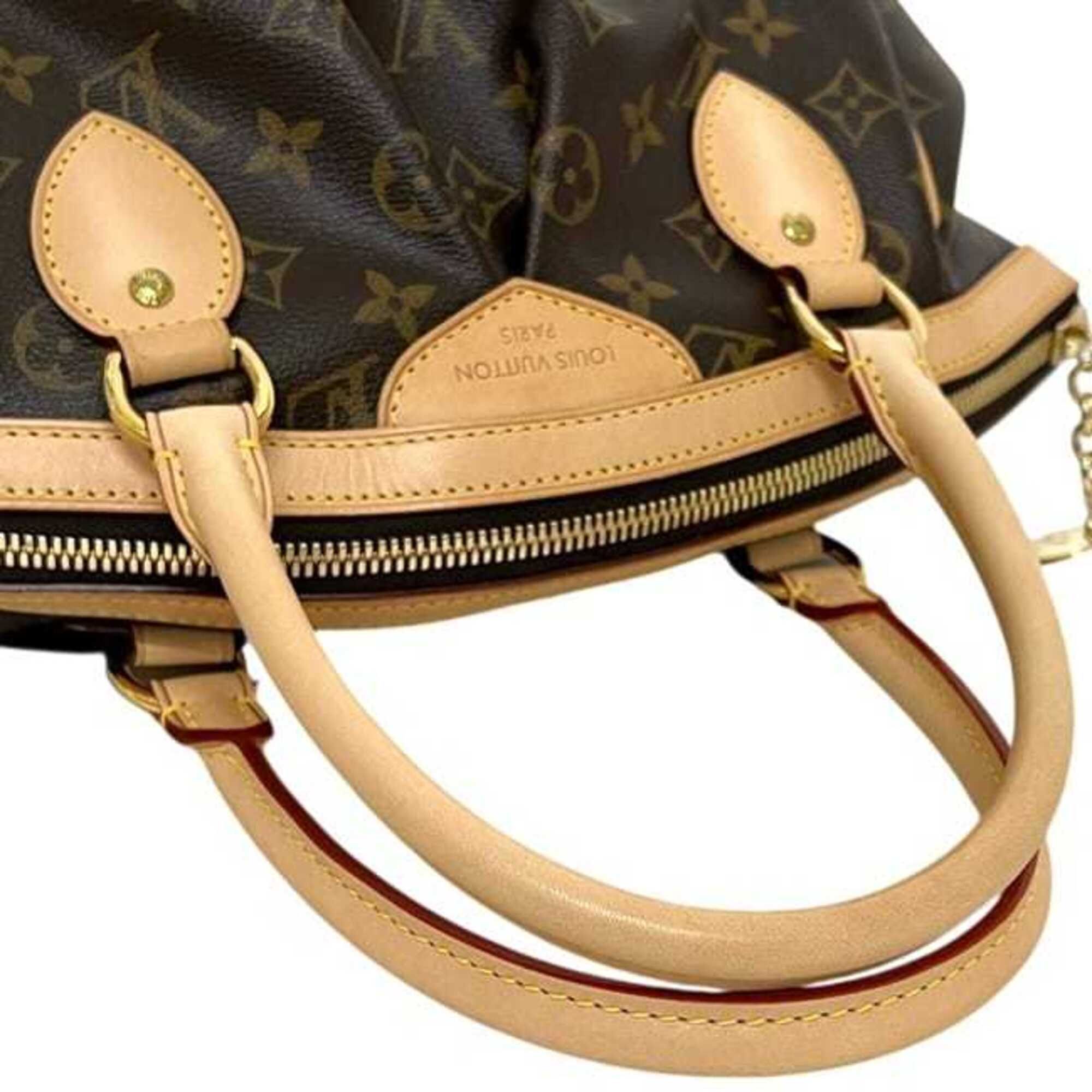 Monogram Leather Handbag (Pre-Owned) - Louis Vuitton - Modalova