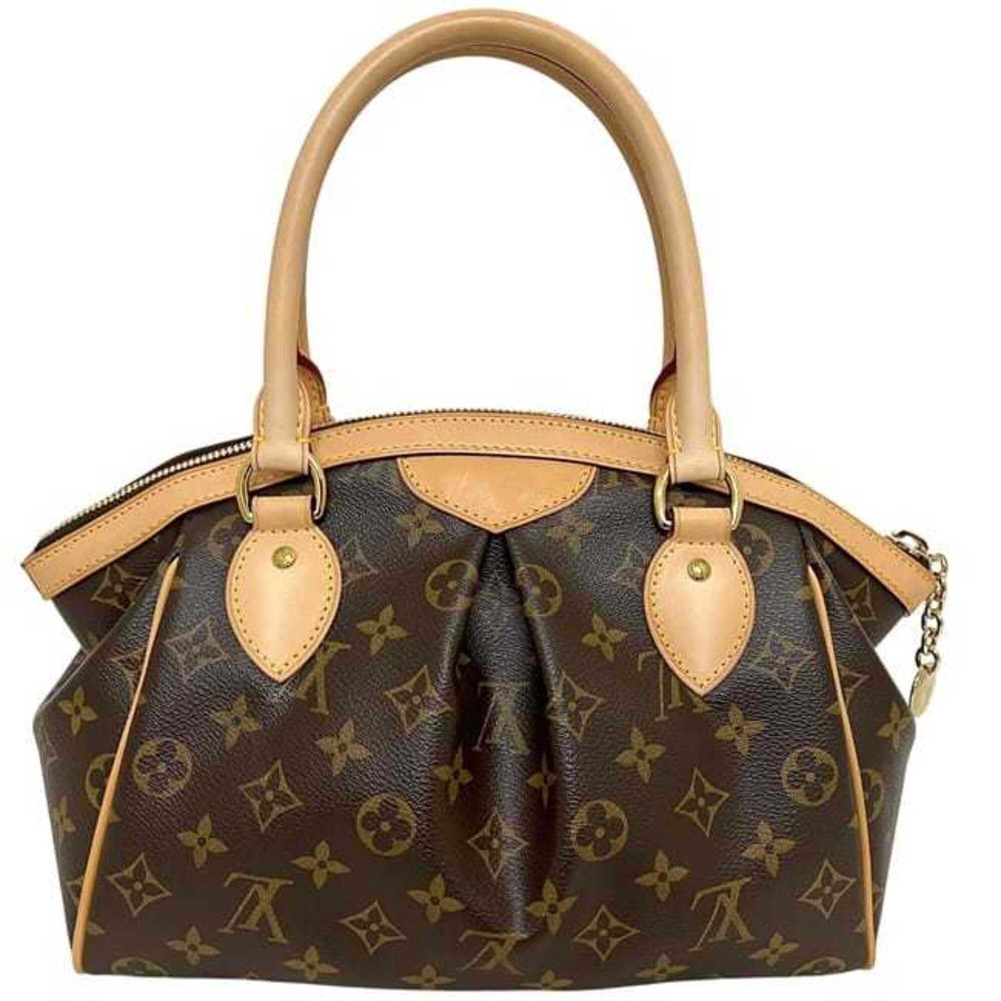 Monogram Leather Handbag (Pre-Owned) - Louis Vuitton - Modalova