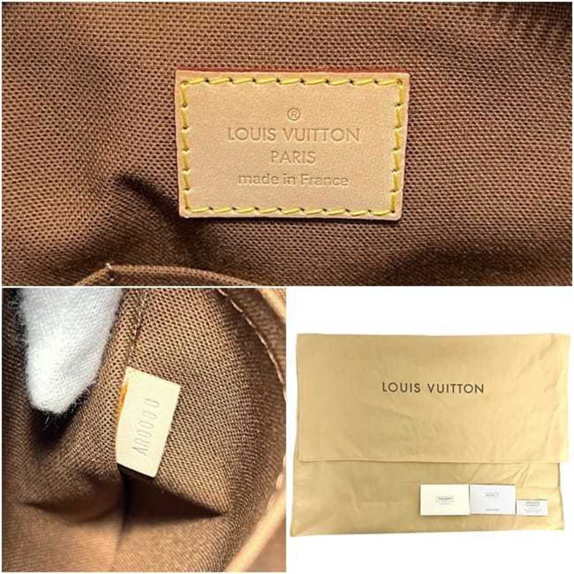 Monogram Leather Handbag (Pre-Owned) - Louis Vuitton - Modalova