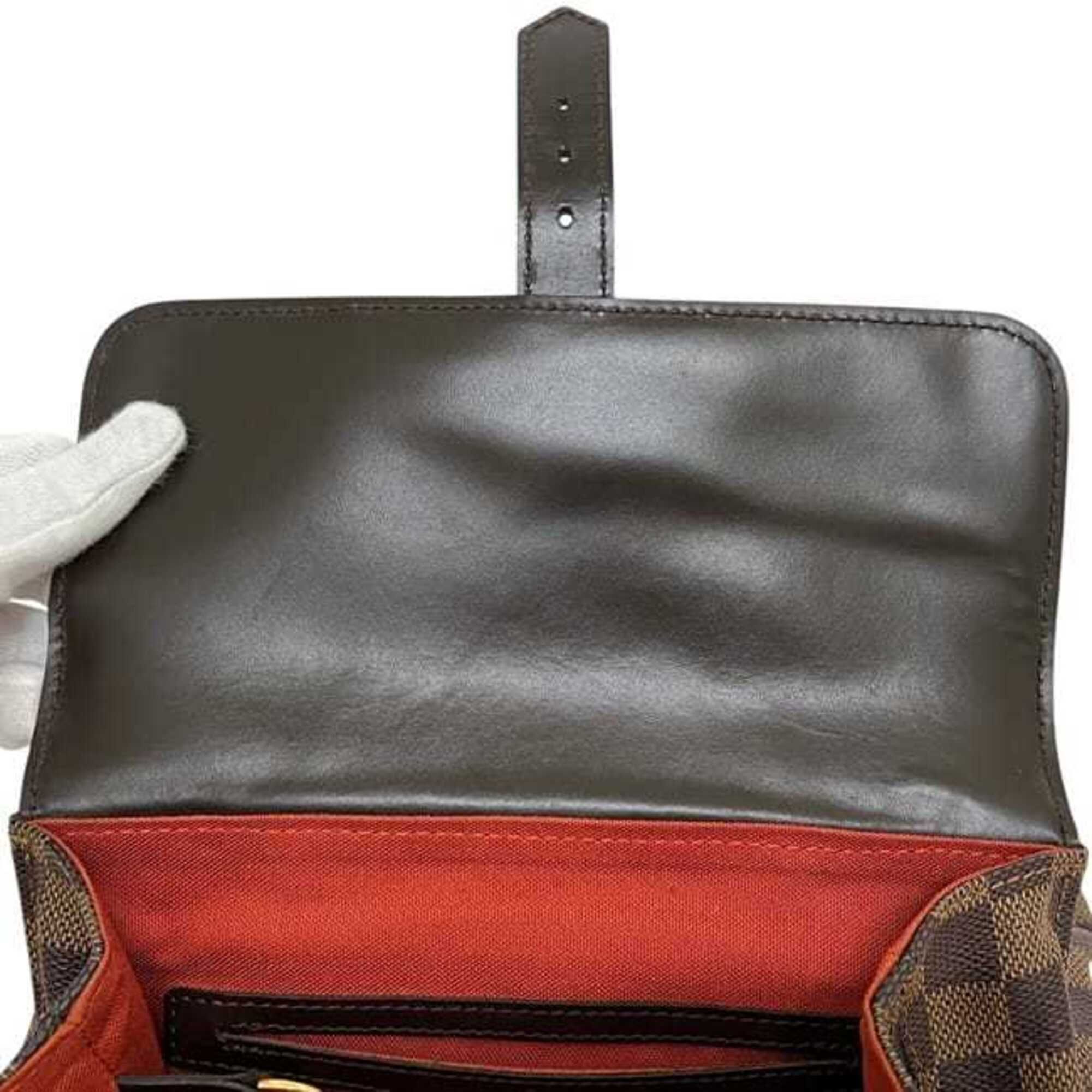 Damier Canvas Leather Backpack (Pre-Owned) - Louis Vuitton - Modalova