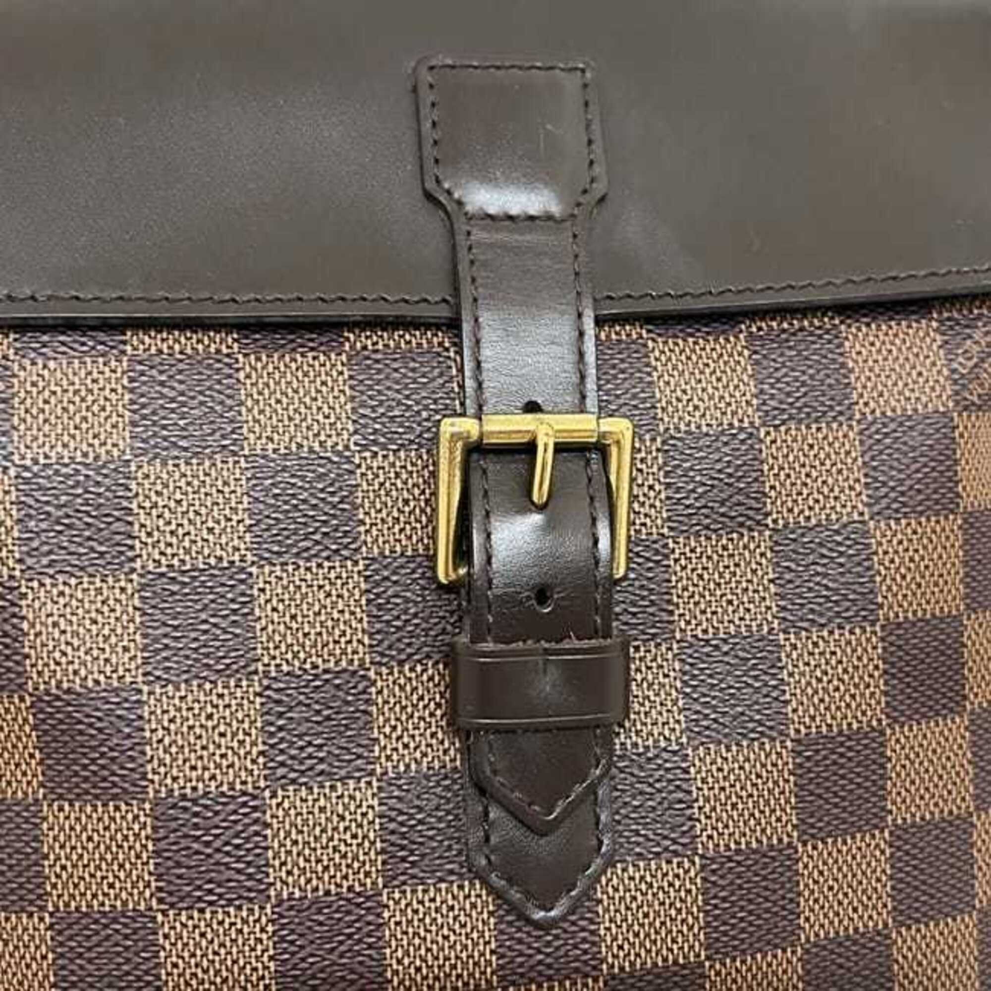 Damier Canvas Leather Backpack (Pre-Owned) - Louis Vuitton - Modalova