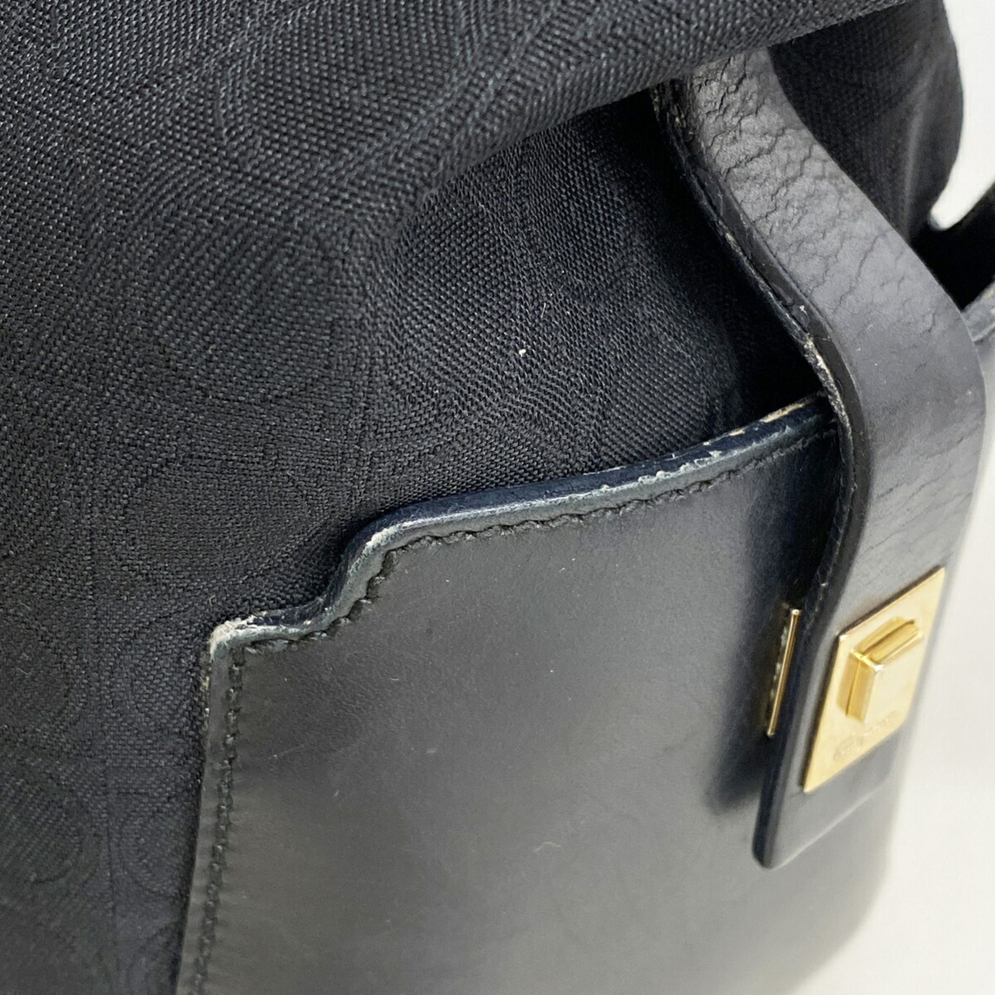 Canvas Shoulder Bag (Pre-Owned) - Salvatore Ferragamo - Modalova