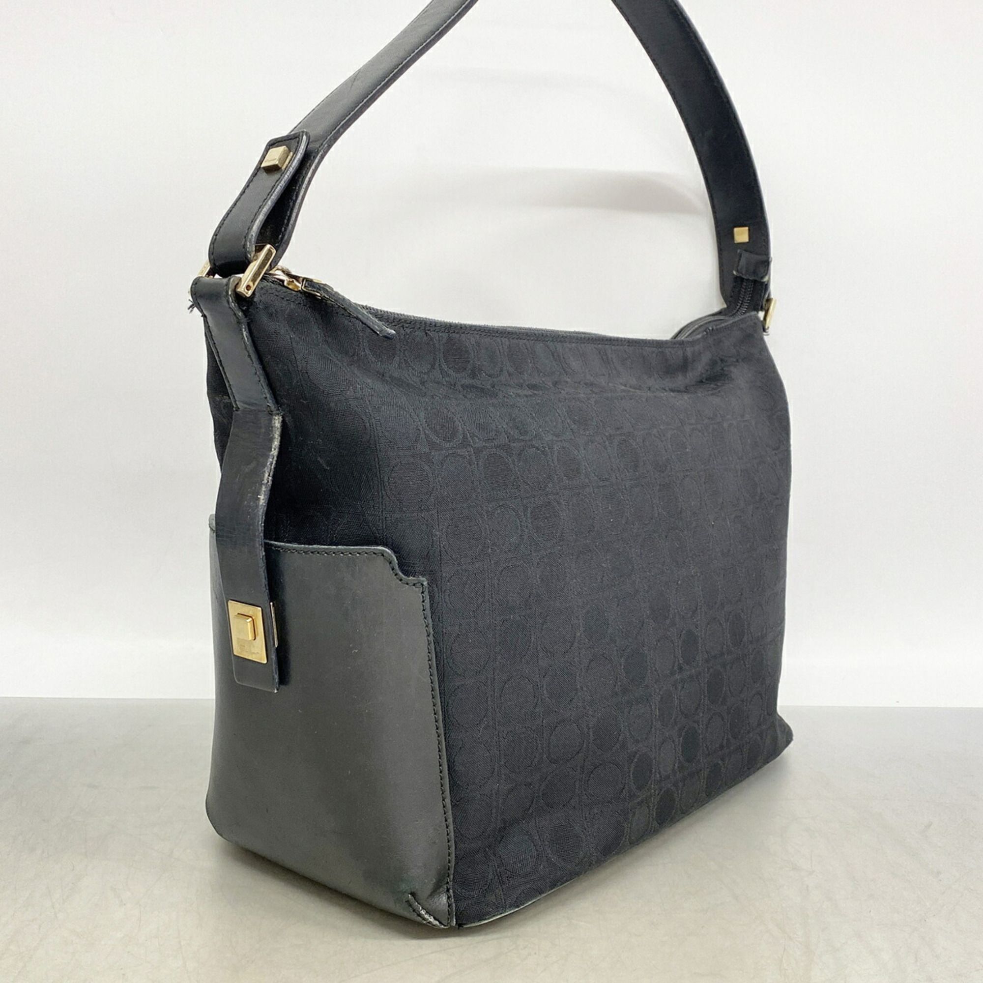 Canvas Shoulder Bag (Pre-Owned) - Salvatore Ferragamo - Modalova