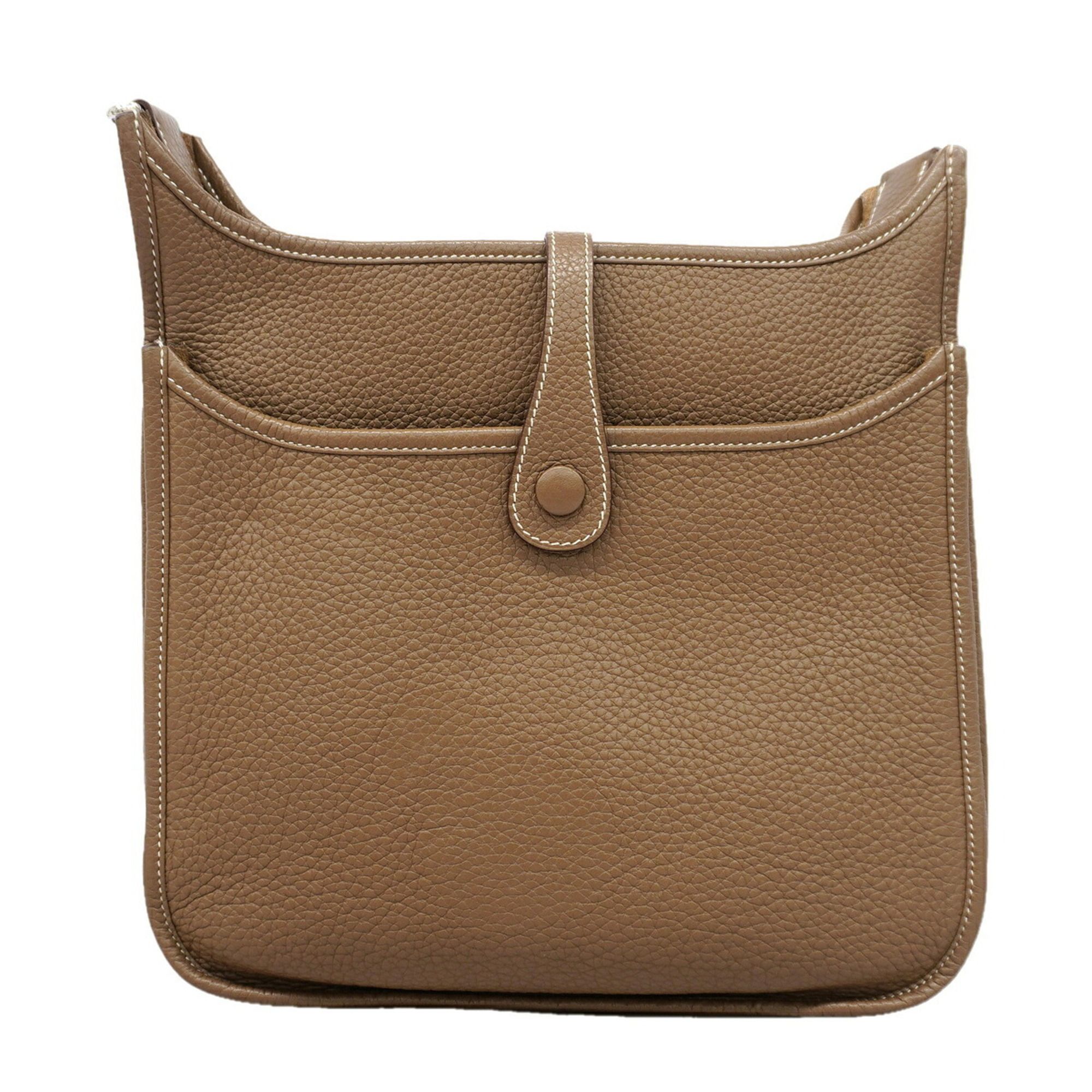 Taurillon Clemence Leather Shoulder Bag (Pre-Owned) - Hermes - Modalova