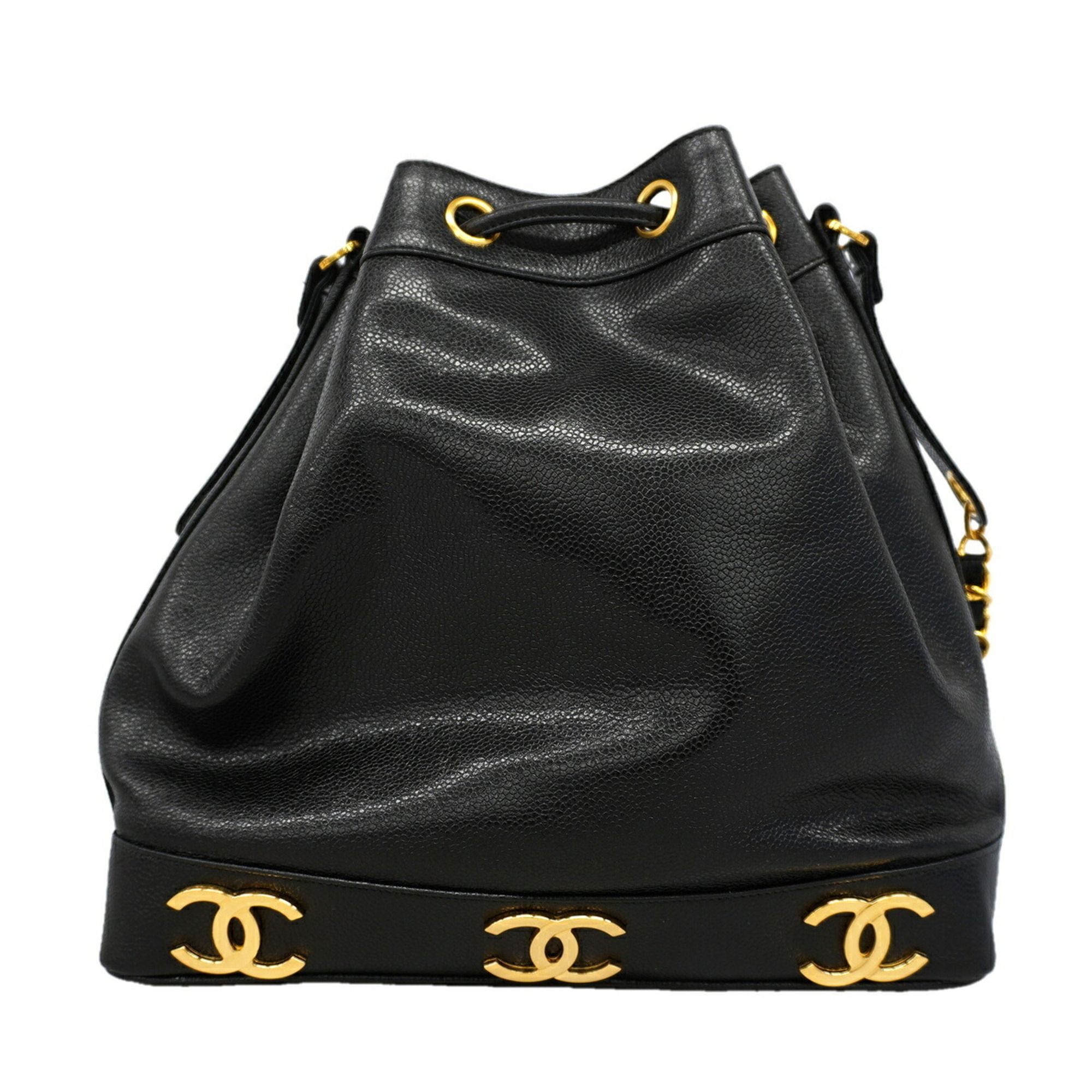 Grained Calfskin Shoulder Bag (Pre-Owned) - Chanel - Modalova
