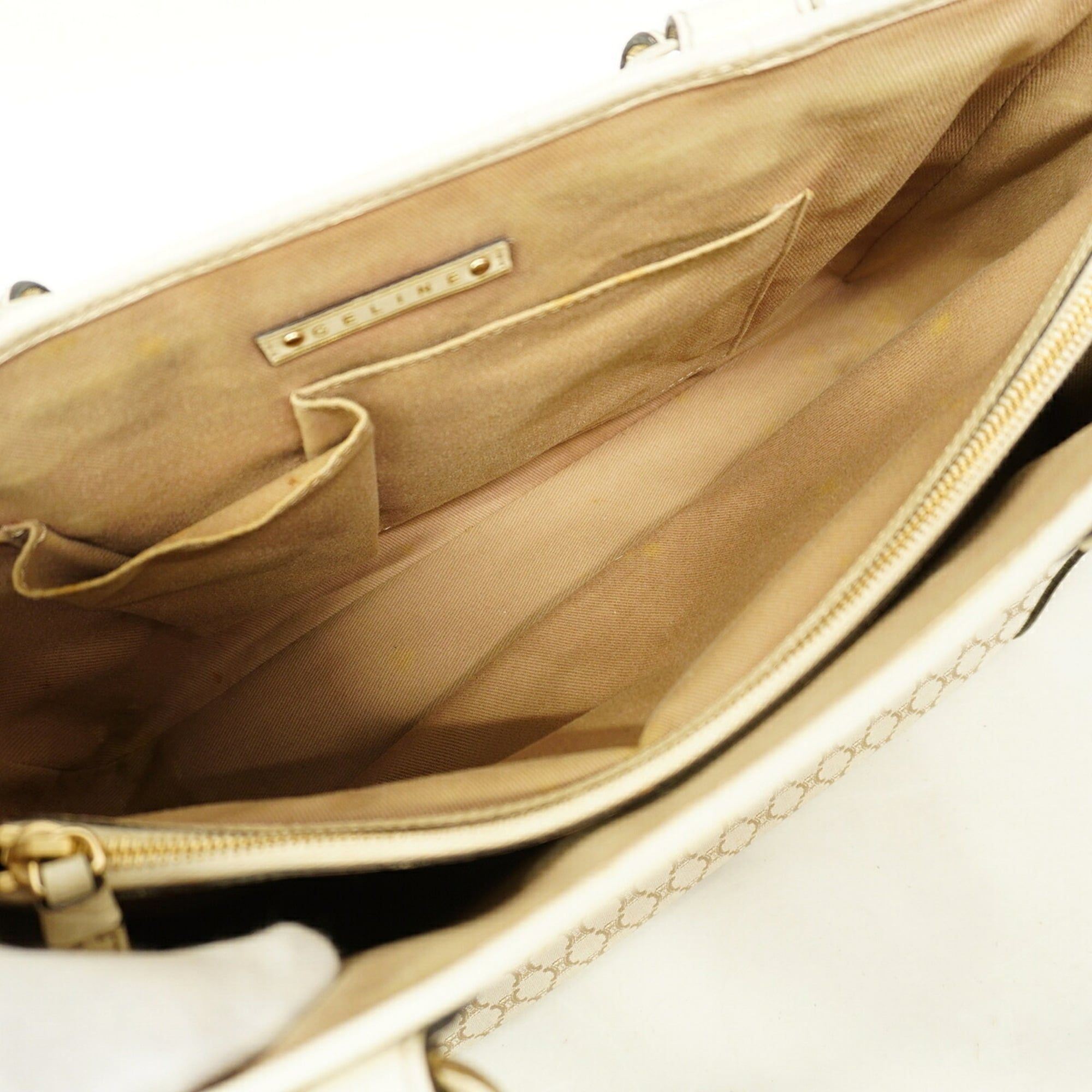 Canvas Leather Handbag (Pre-Owned) - Celine - Modalova