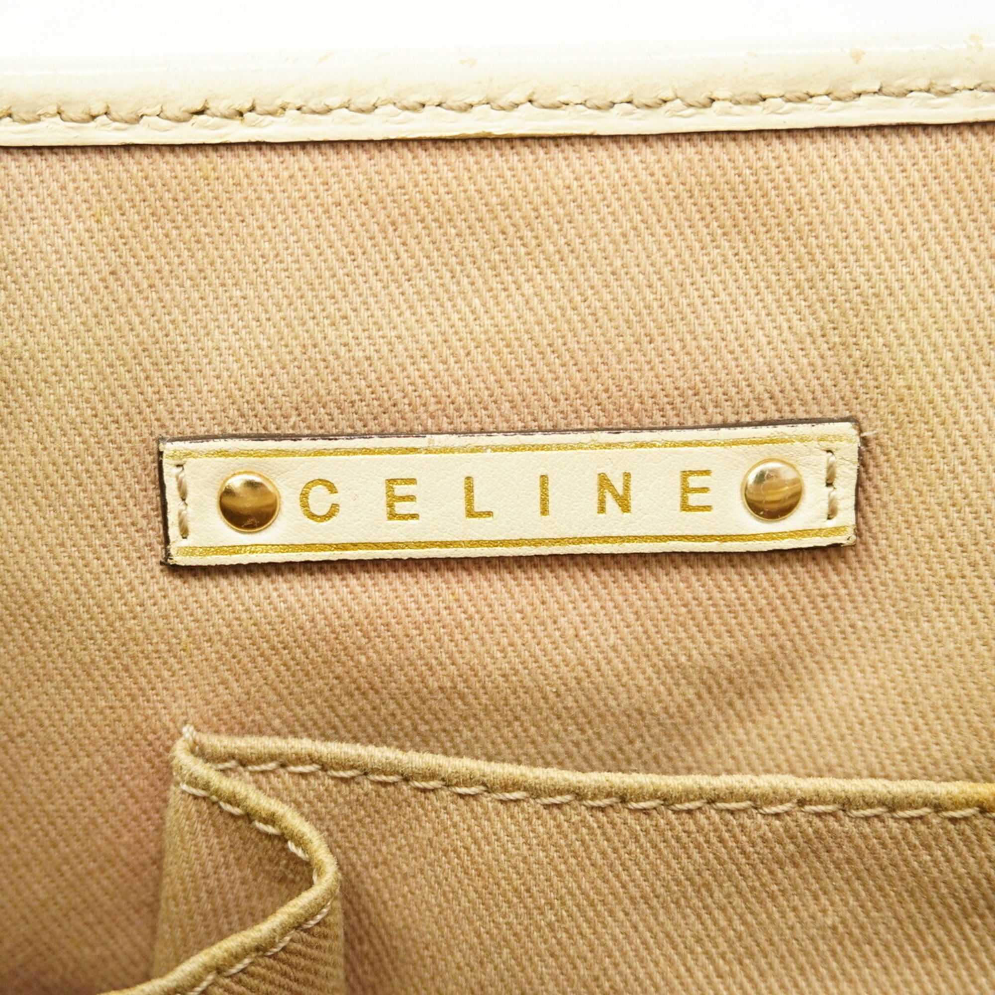 Canvas Leather Handbag (Pre-Owned) - Celine - Modalova