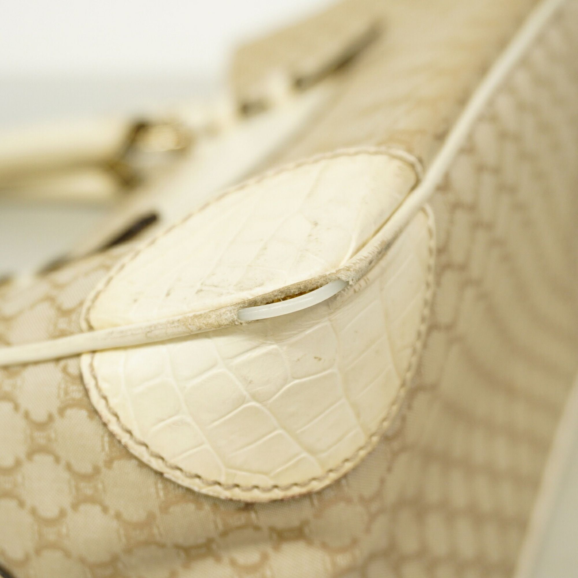 Canvas Leather Handbag (Pre-Owned) - Celine - Modalova