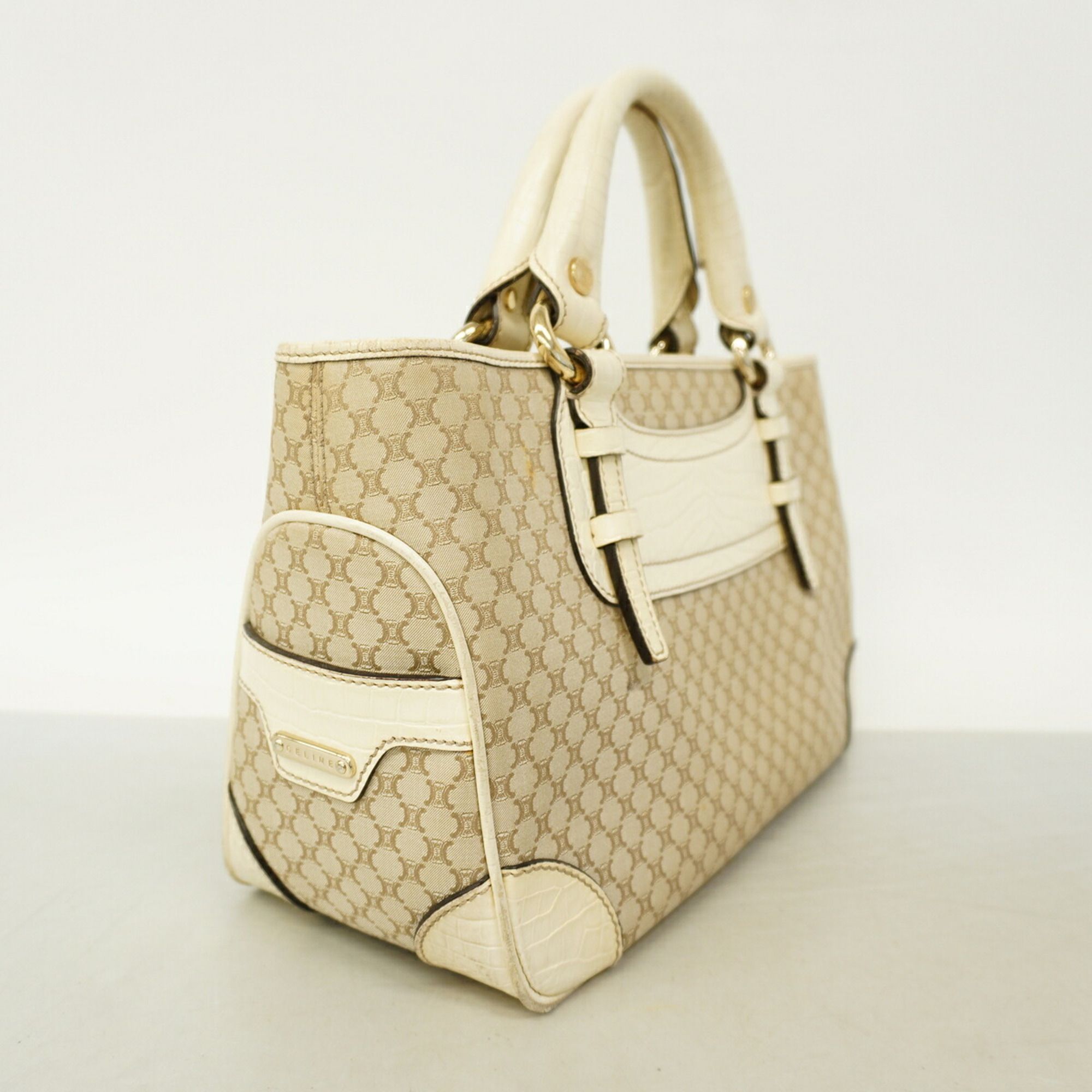 Canvas Leather Handbag (Pre-Owned) - Celine - Modalova