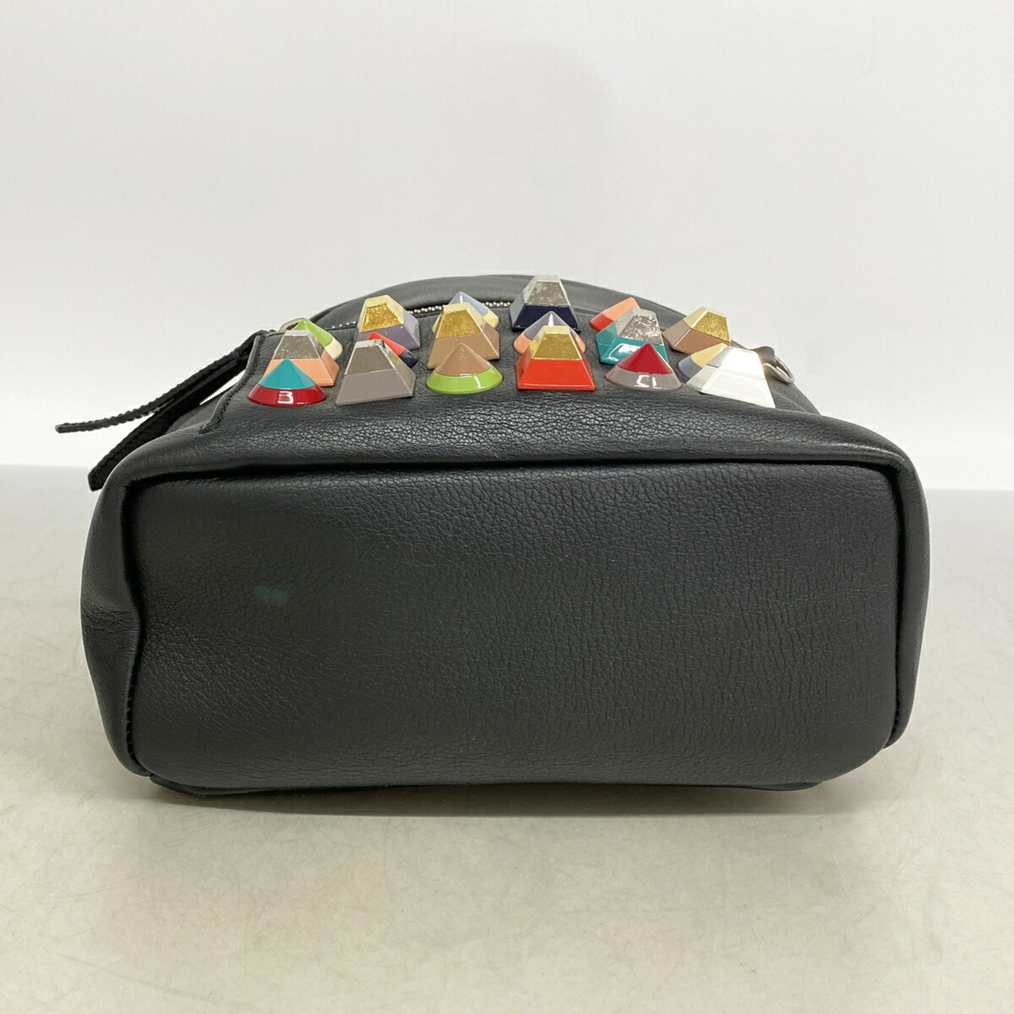 Leather Backpack (Pre-Owned) - Fendi - Modalova