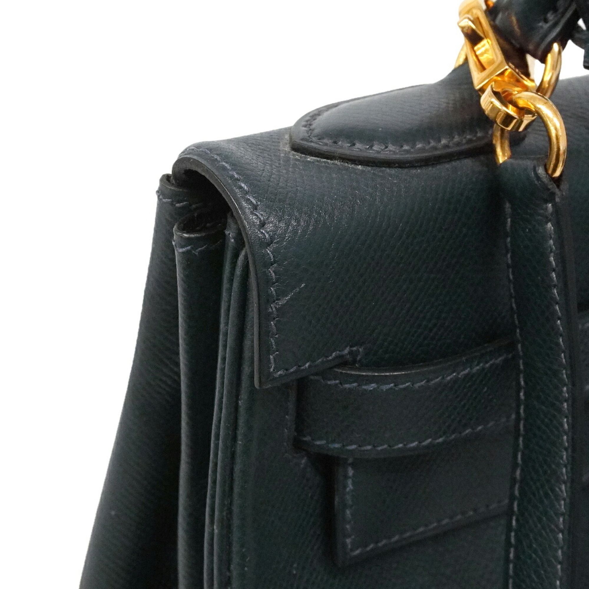 Courchevel Leather Handbag (Pre-Owned) - Hermes - Modalova