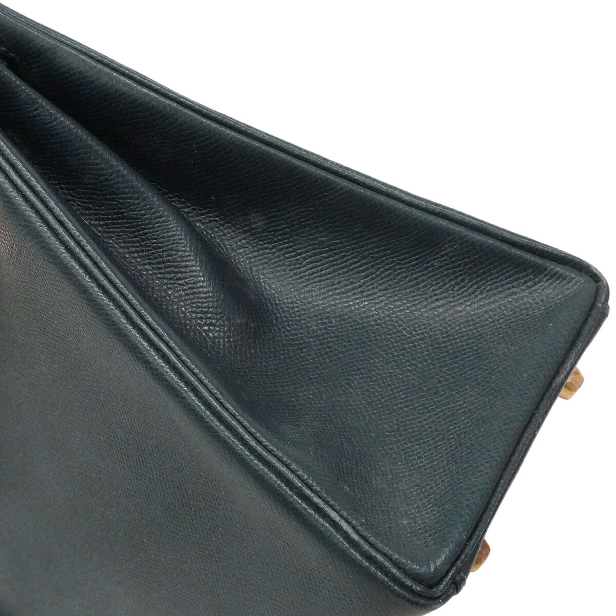 Courchevel Leather Handbag (Pre-Owned) - Hermes - Modalova