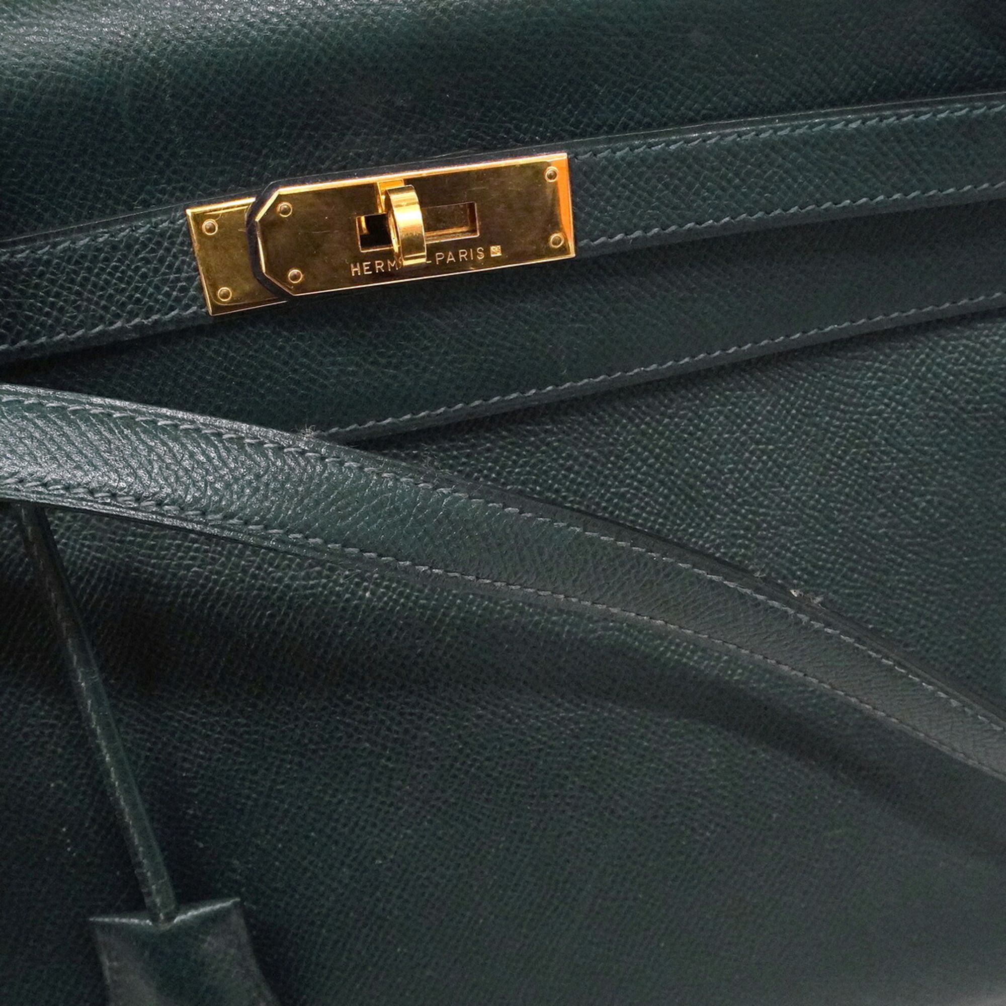 Courchevel Leather Handbag (Pre-Owned) - Hermes - Modalova