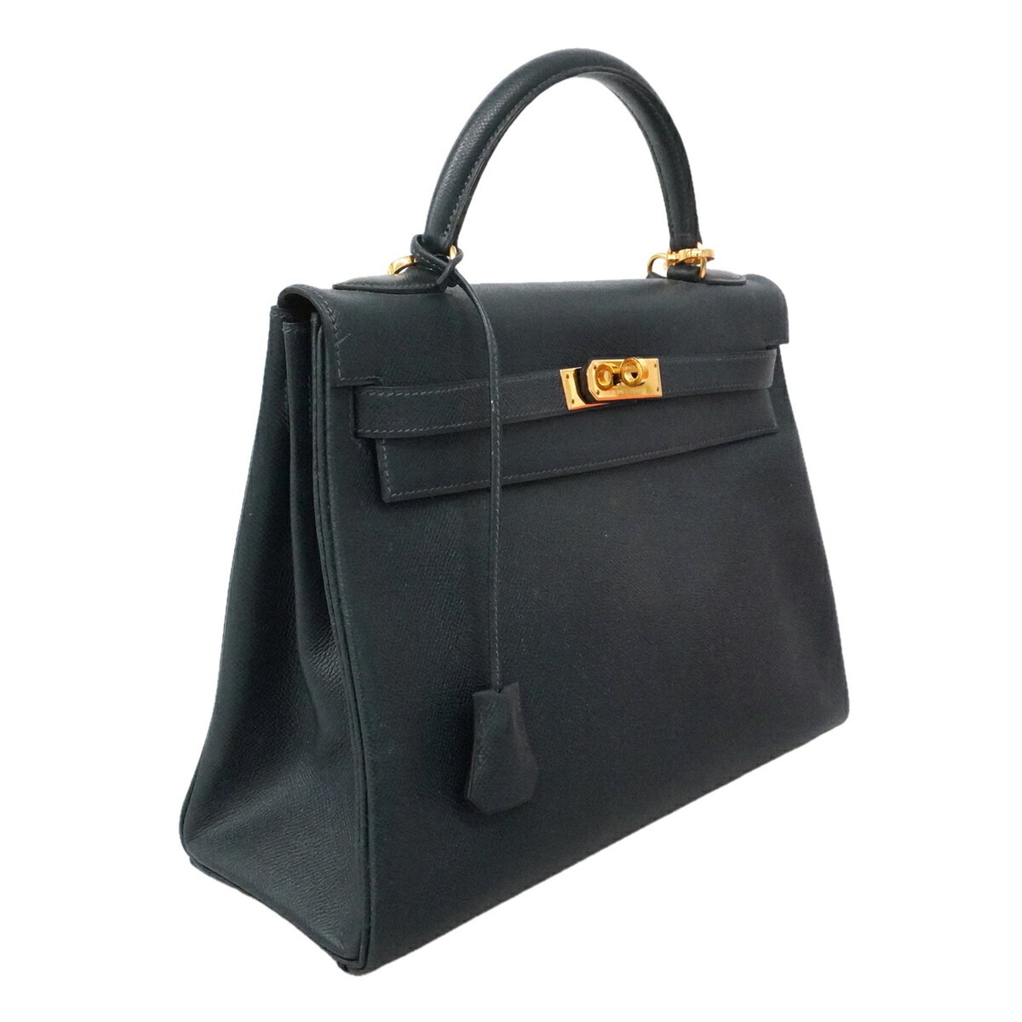 Courchevel Leather Handbag (Pre-Owned) - Hermes - Modalova