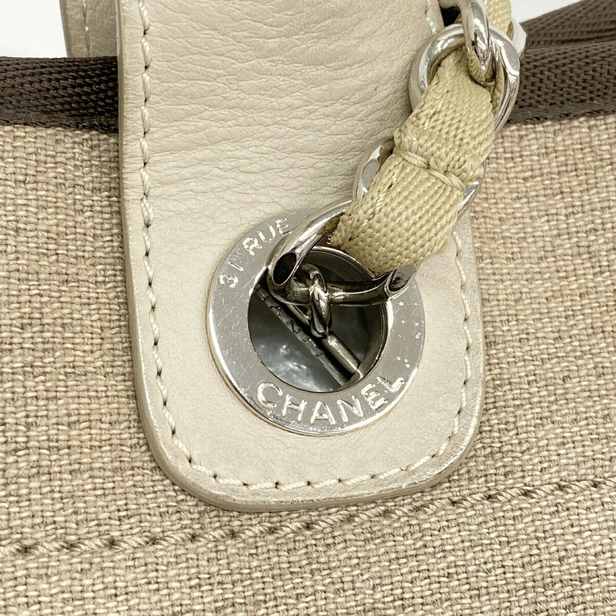 Canvas Tote Bag (Pre-Owned) - Chanel - Modalova