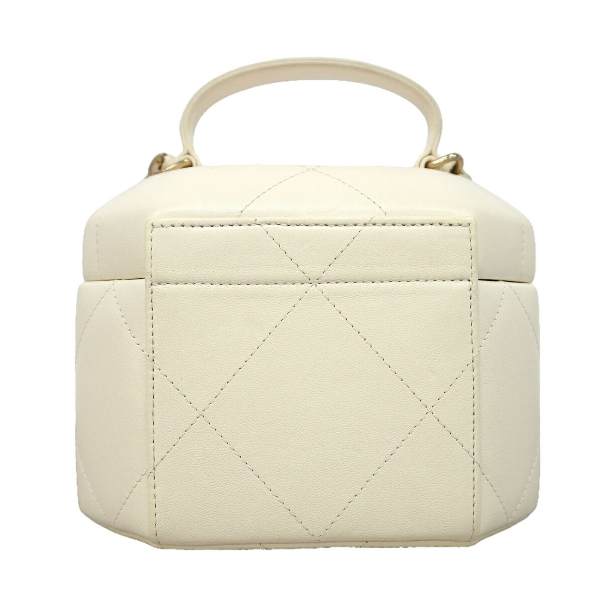 Leather Vanity Bag (Pre-Owned) - Chanel - Modalova