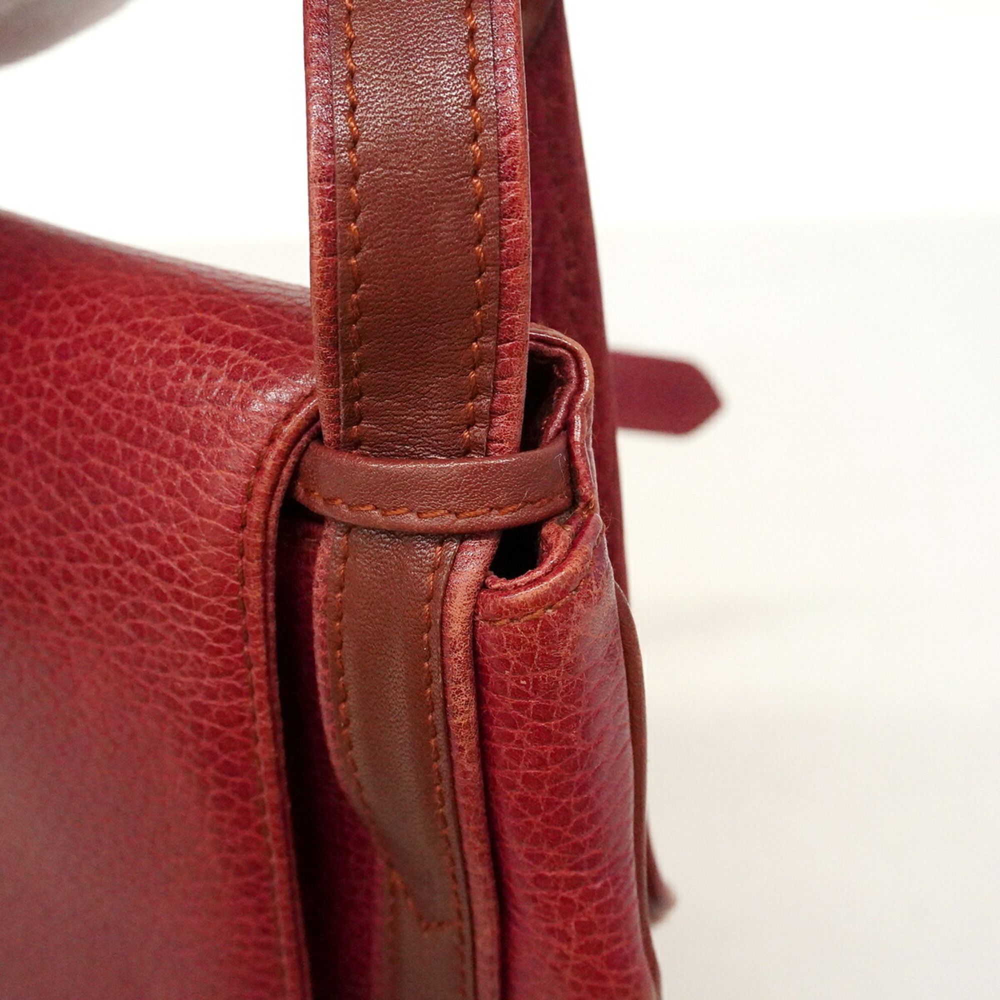 Leather Shoulder Bag (Pre-Owned) - Cartier - Modalova