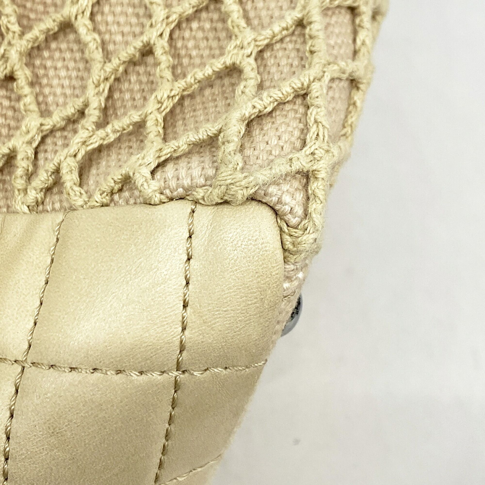 Leather Canvas Handbag (Pre-Owned) - Chanel - Modalova
