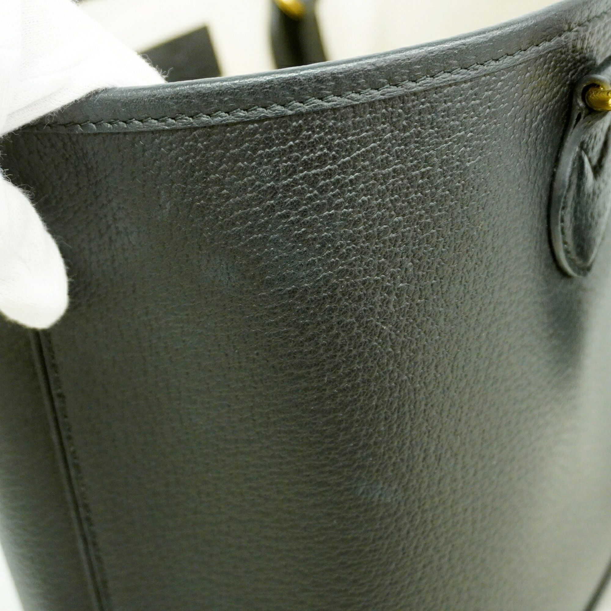 Leather Tote Bag (Pre-Owned) - Gucci - Modalova