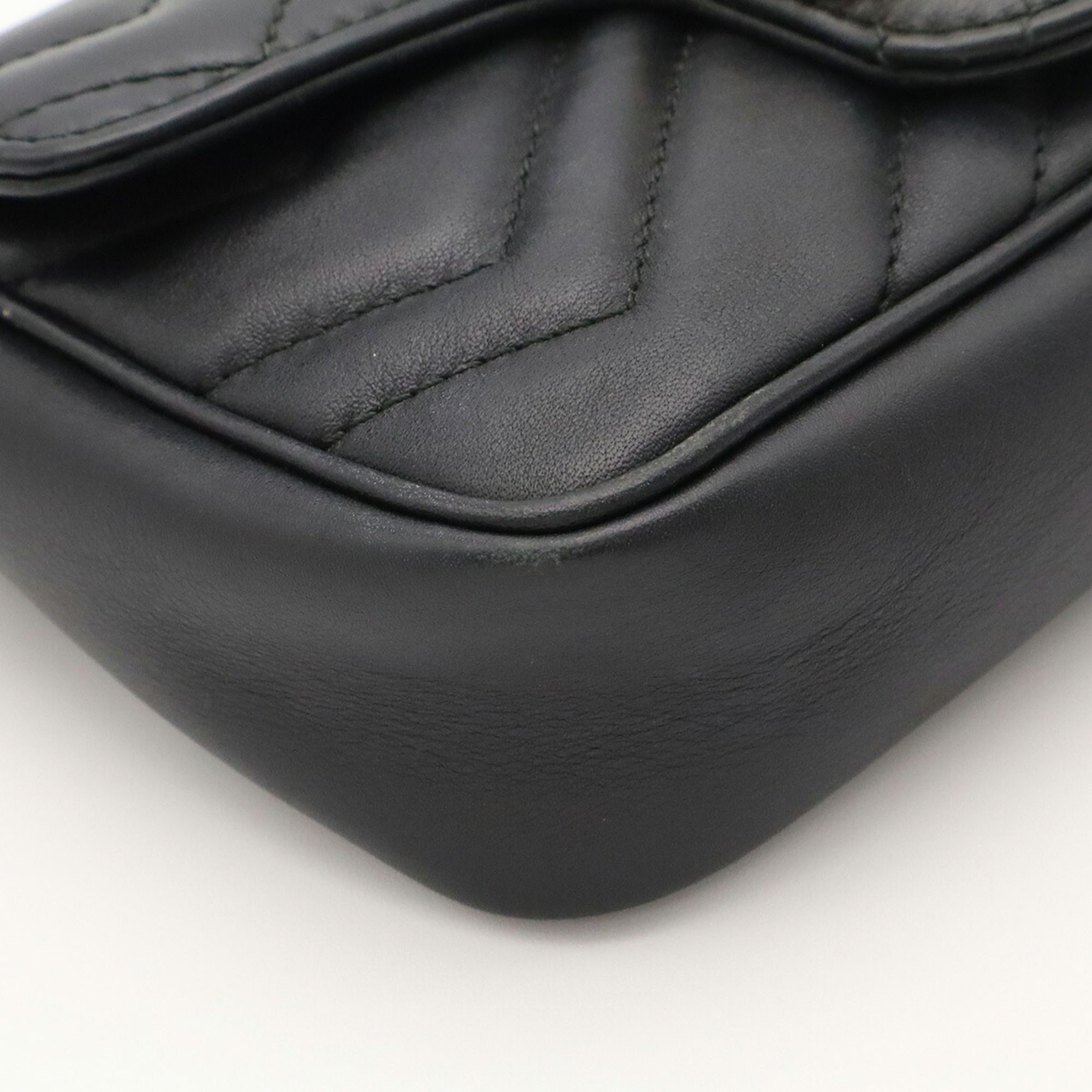 Leather Pochette Shoulder Bag (Pre-Owned) - Gucci - Modalova