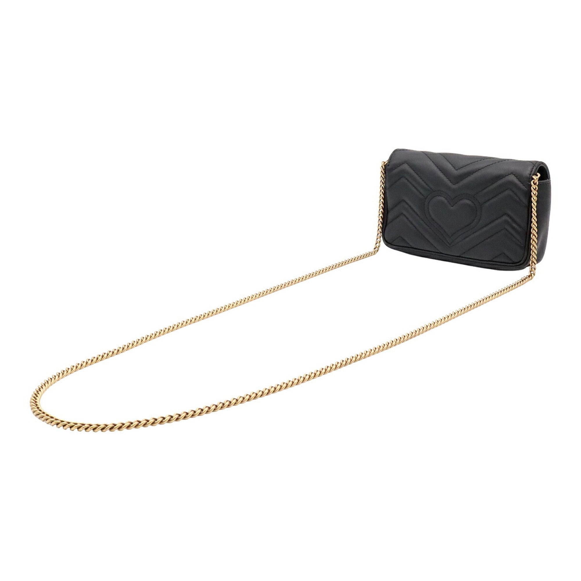 Leather Pochette Shoulder Bag (Pre-Owned) - Gucci - Modalova