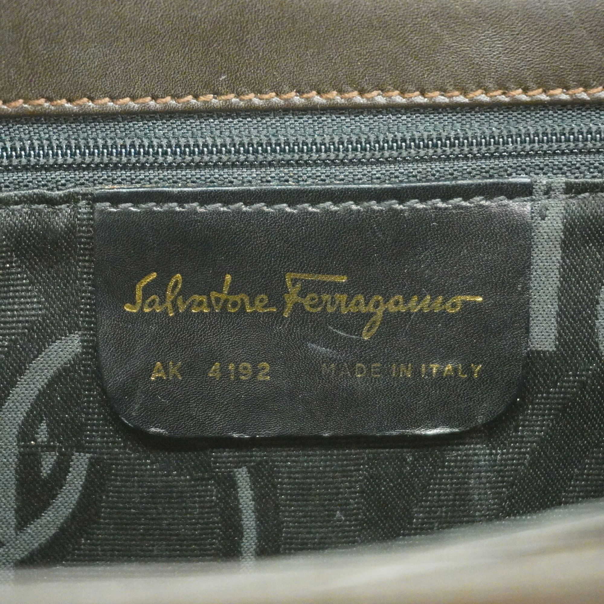Leather Handbag (Pre-Owned) - Salvatore Ferragamo - Modalova