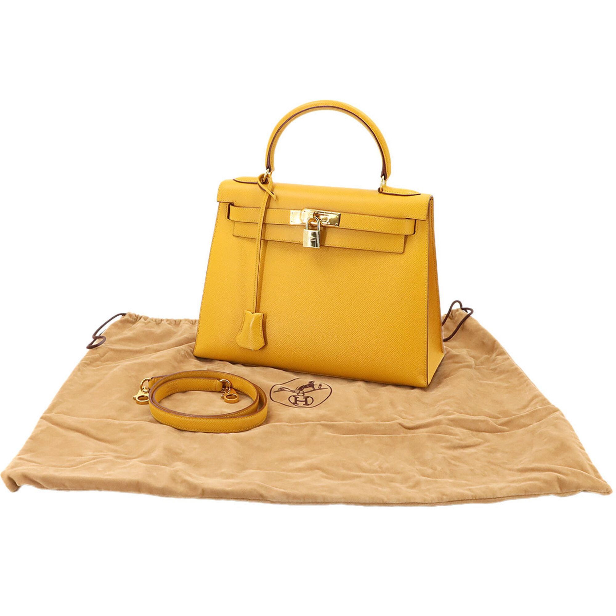 Courchevel Leather Handbag (Pre-Owned) - Hermes - Modalova